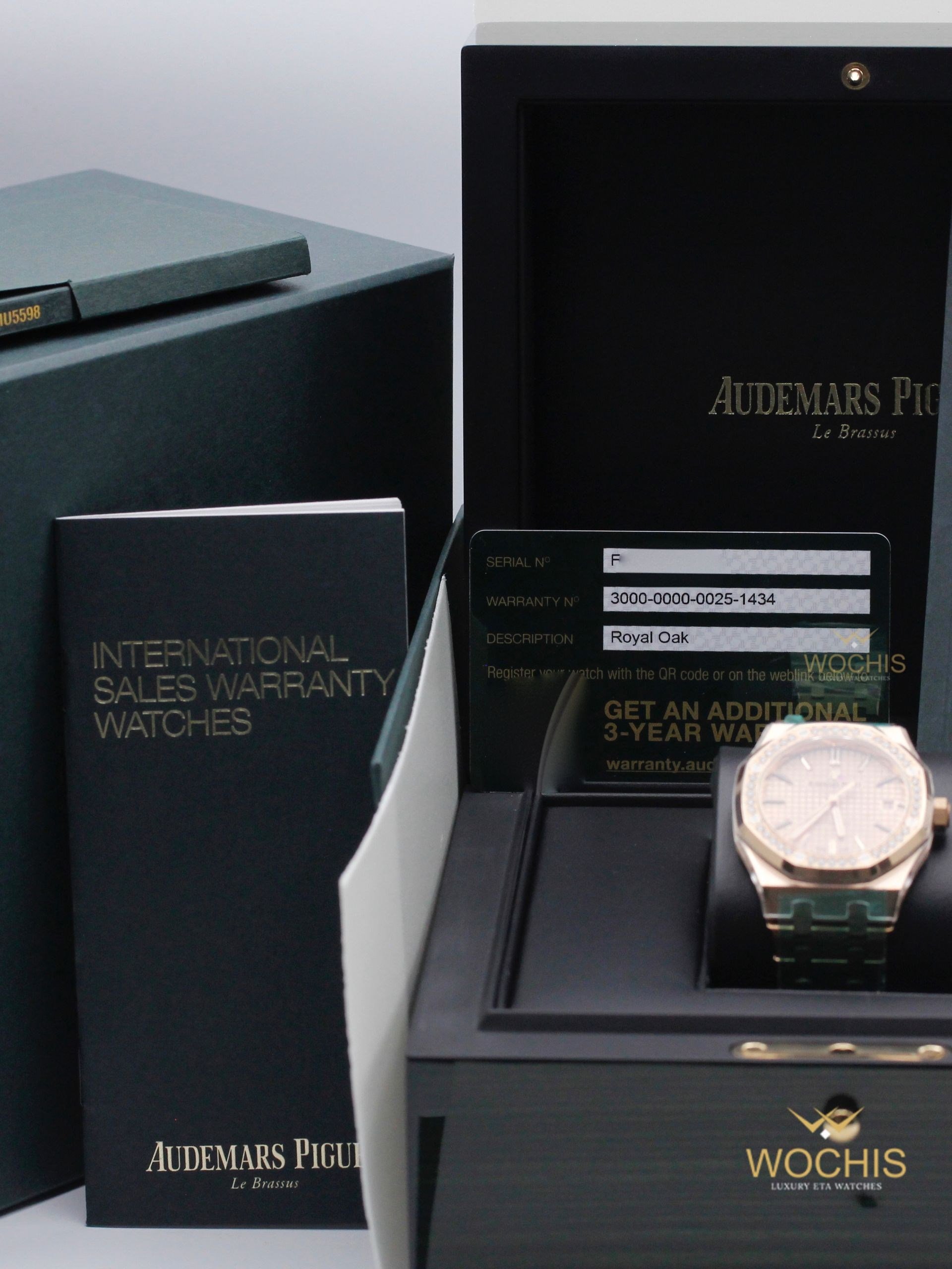 Audemars Piguet Royal Oak 15451or.zz.1256or.03-5761 (Rose Gold - 37 - Rose Gold)