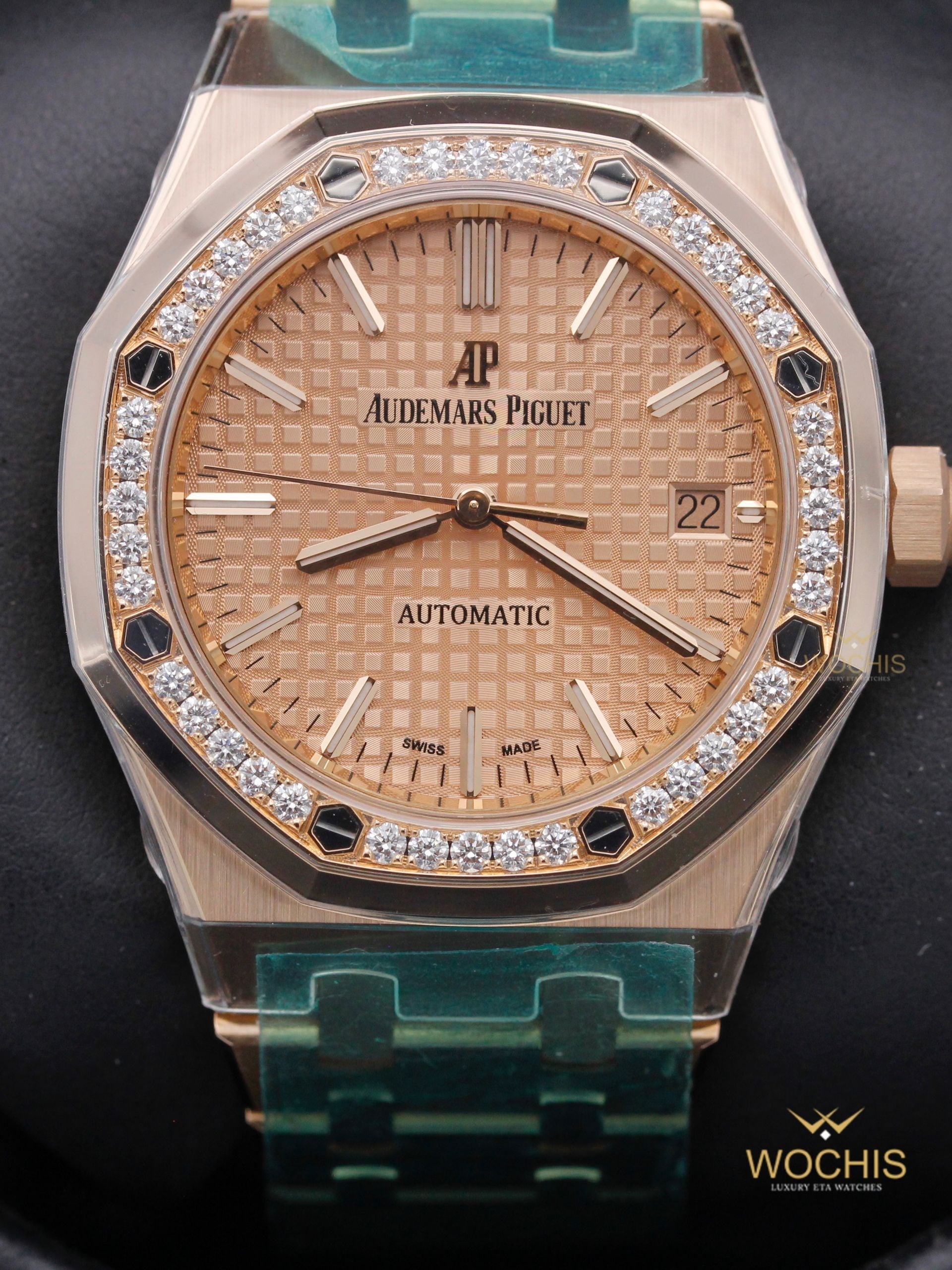 Audemars Piguet Royal Oak 15451or.zz.1256or.03-5761 (Rose Gold - 37 - Rose Gold)