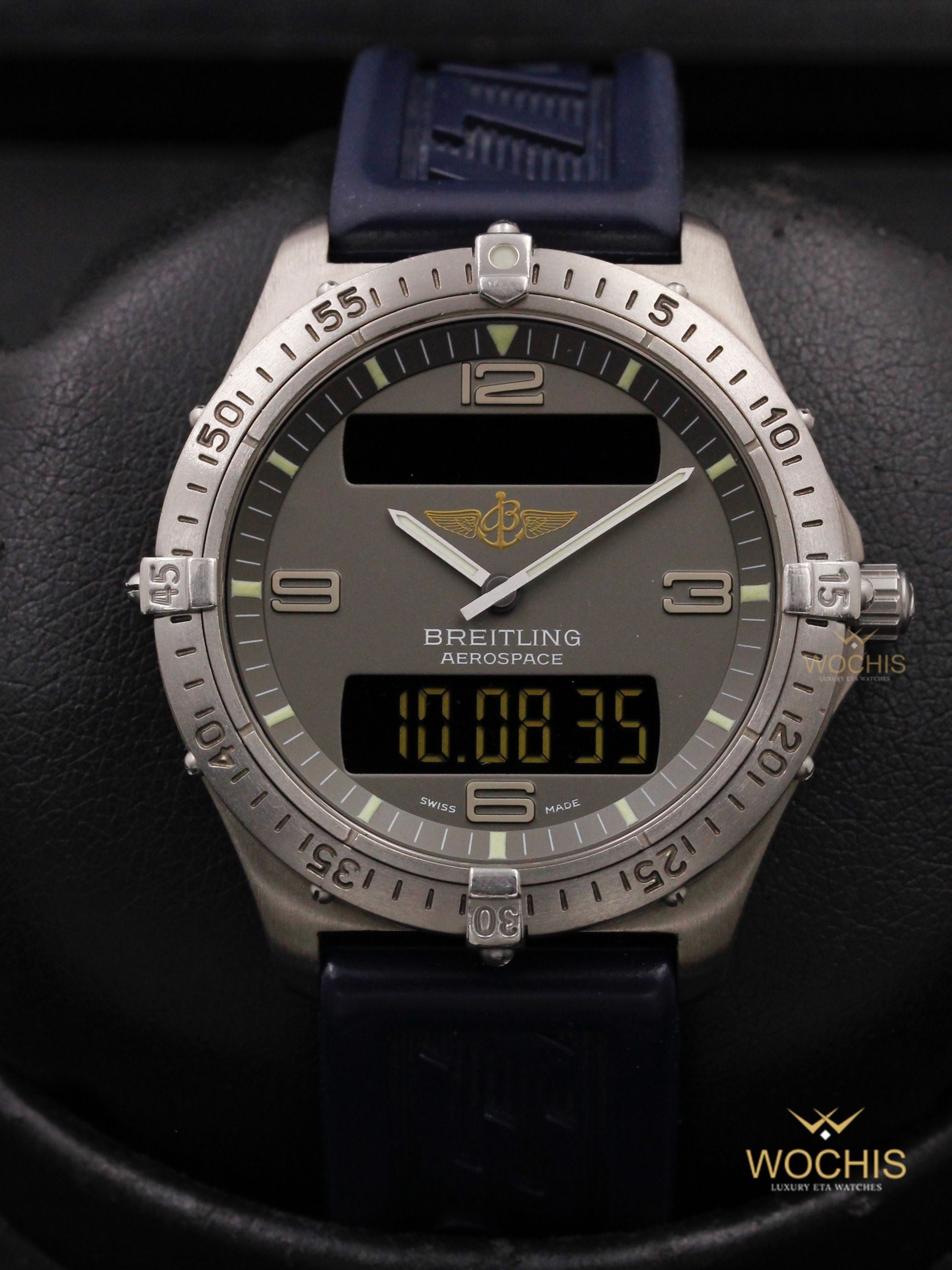Breitling Aerospace E56062-3432 (Titanium - 40 - Blue)