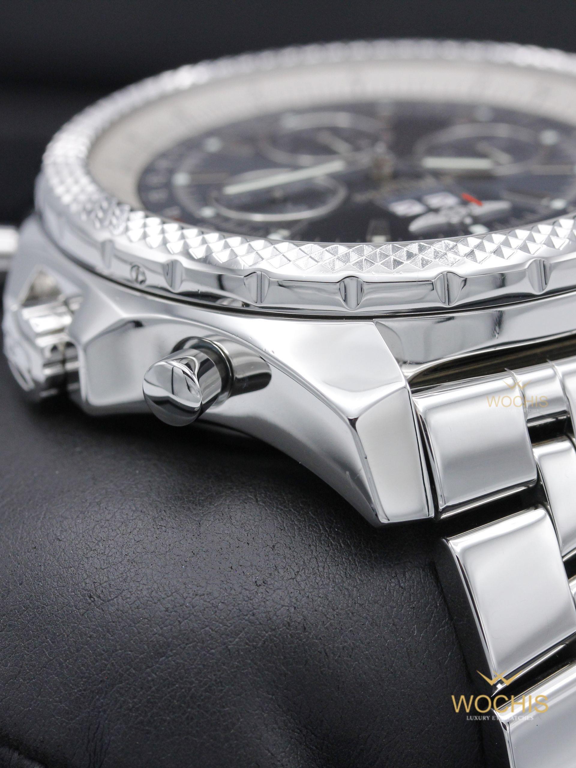 Breitling Bentley 6.75 A44364-6923 (Stainless Steel - 48 - Silver Gray)