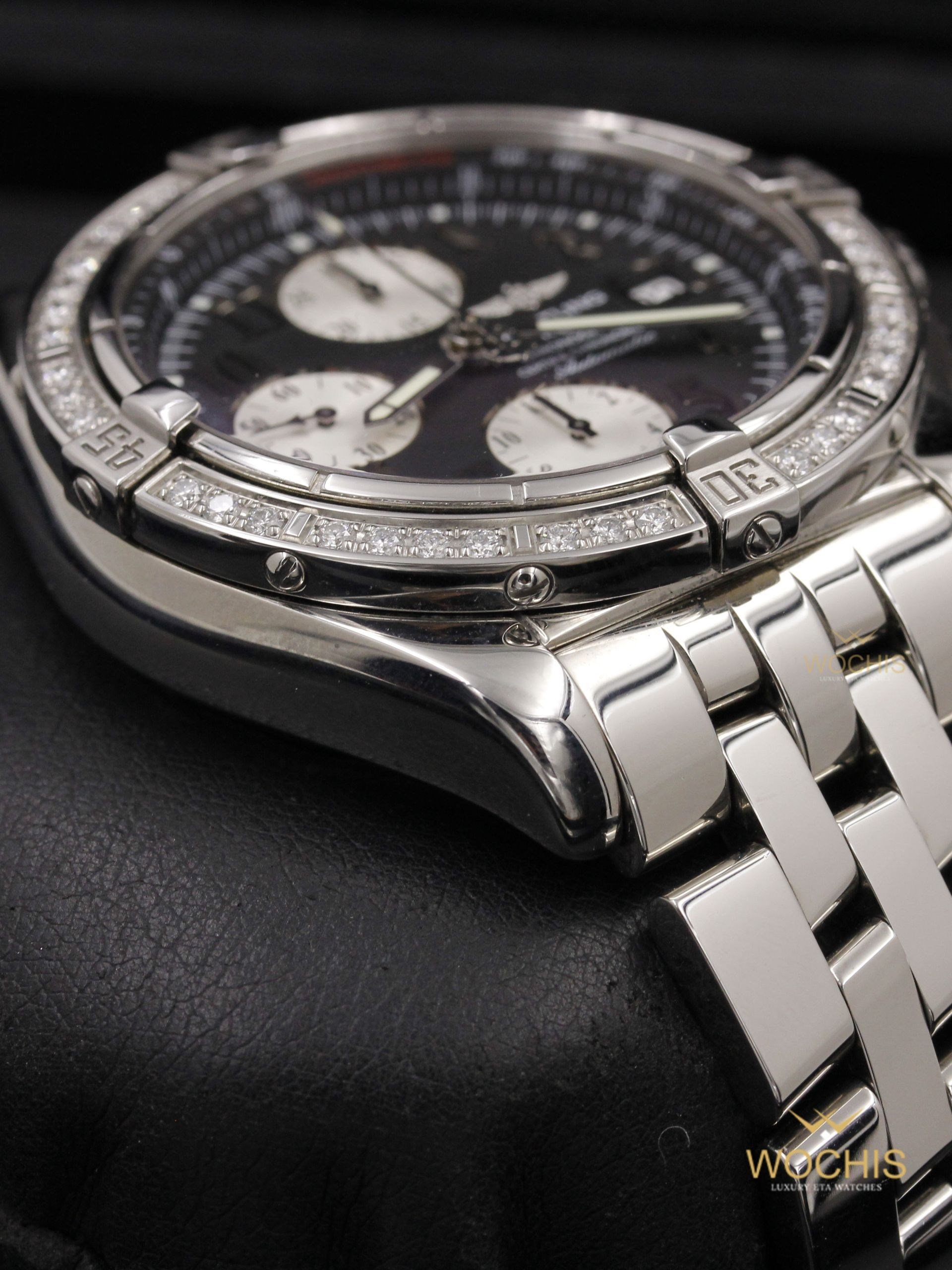 Breitling Chronomat Evolution A1335653-3765 (Stainless Steel - 44 - Black Dial)