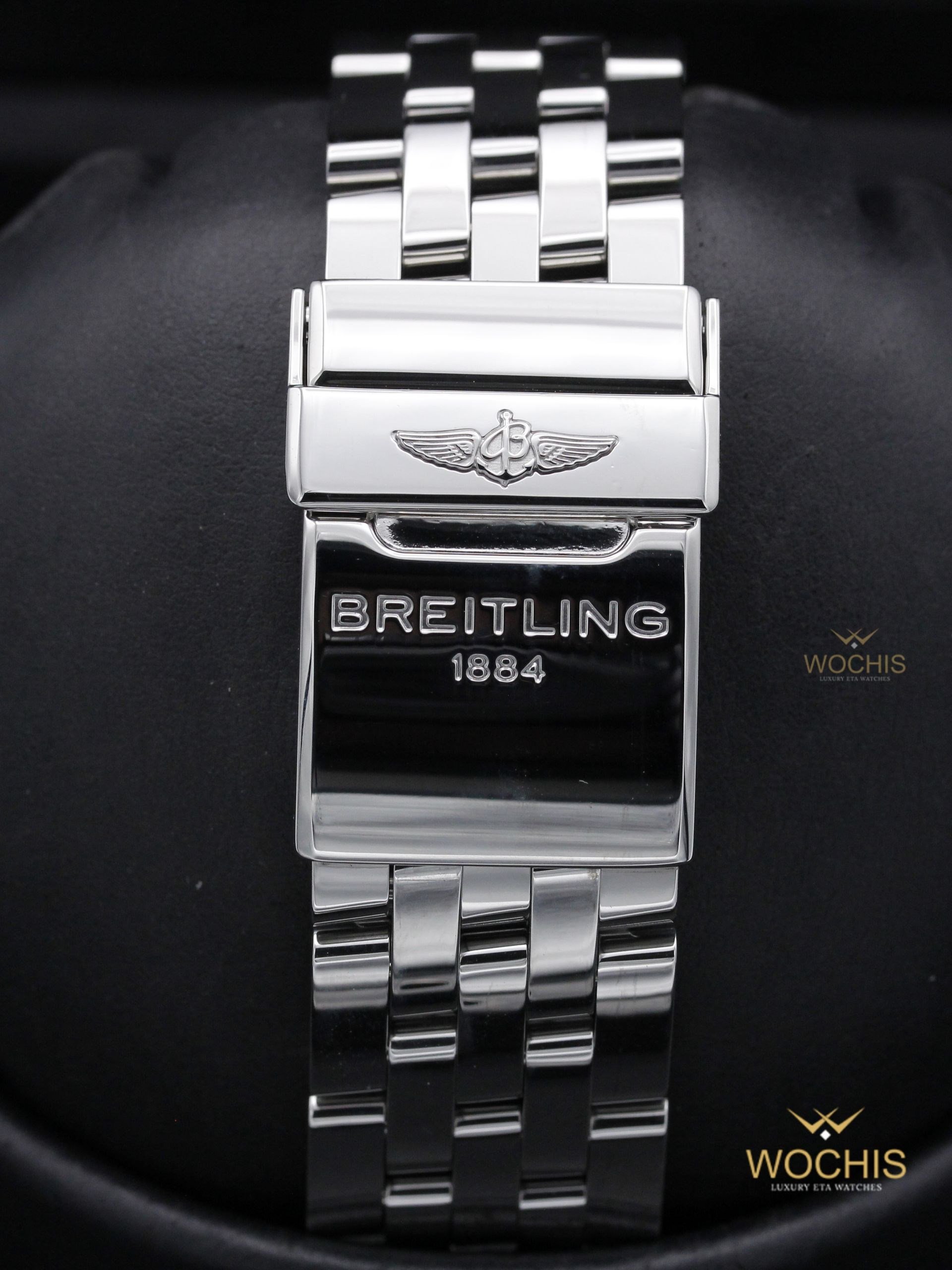 Breitling Galactic A45320-4909 (Stainless Steel - 44 - Black)