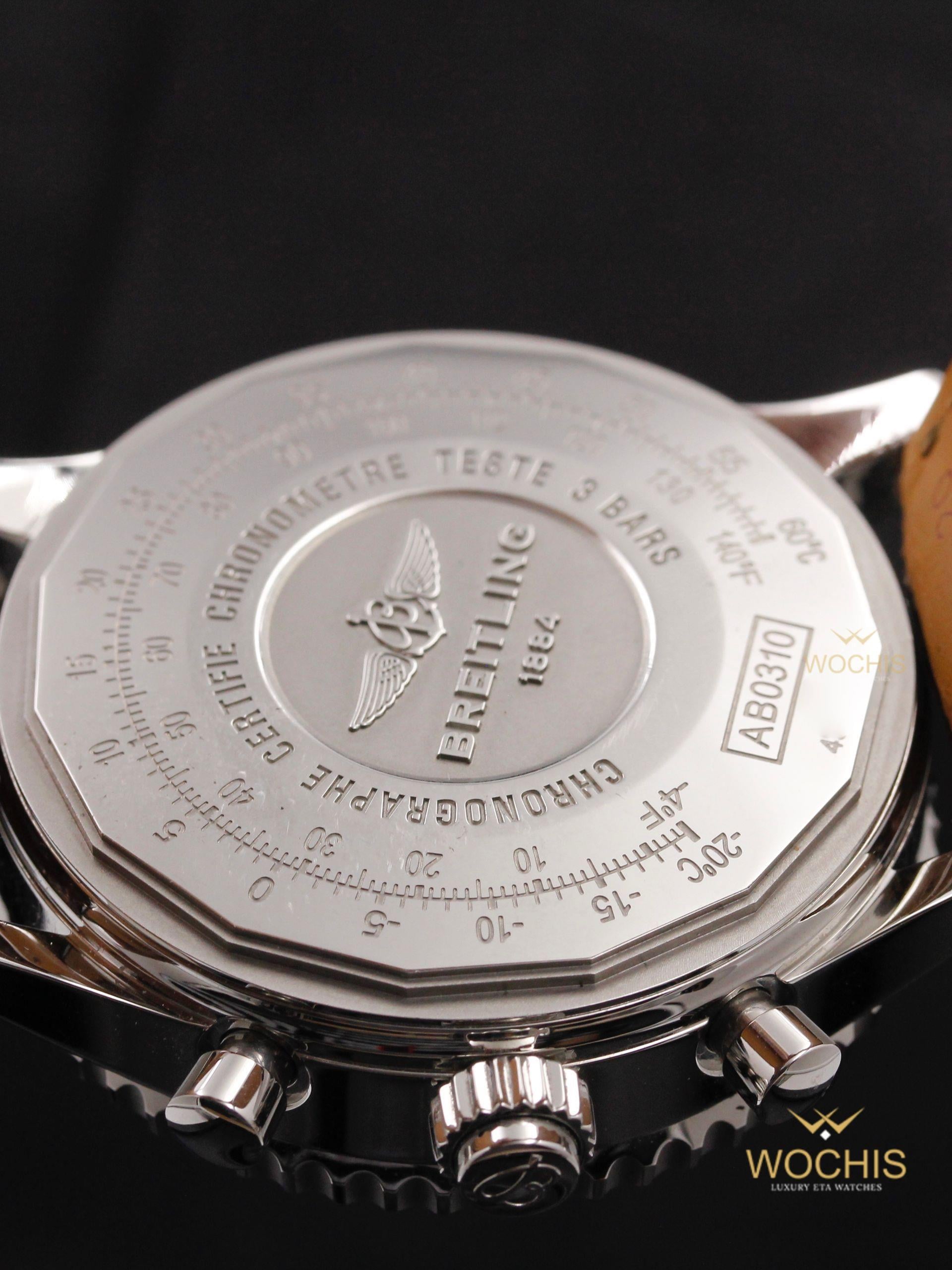 Breitling Navitimer 01 B03 Rattrapante Ab031021-4151 (Stainless Steel - 45 - Bronze)