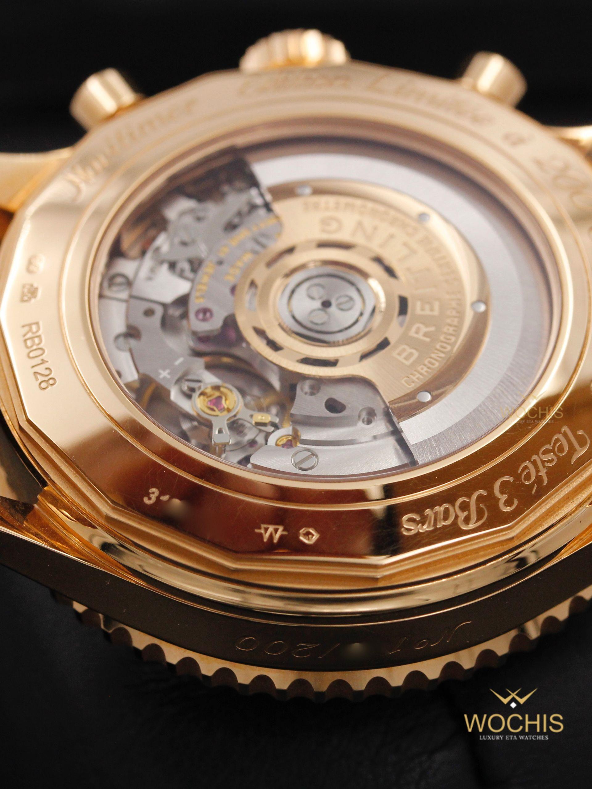 Breitling Navitimer 01 Rb012824-be20-760p-3184 (Rose Gold - 46 - Black)