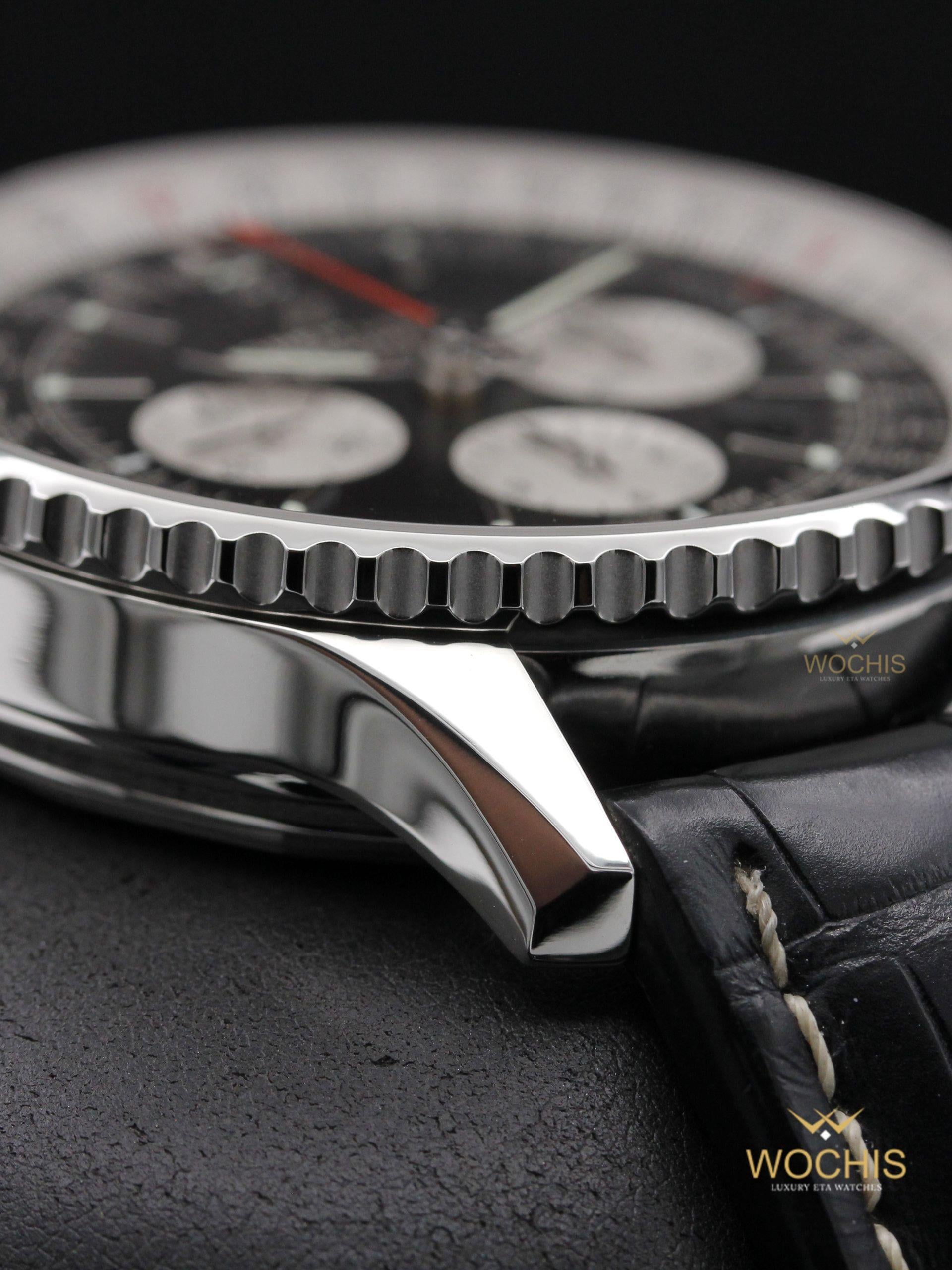 Breitling Navitimer 1 B01 Chronograph 46 AB0127211B1P1-8936 (Stainless Steel - 46 - Black)