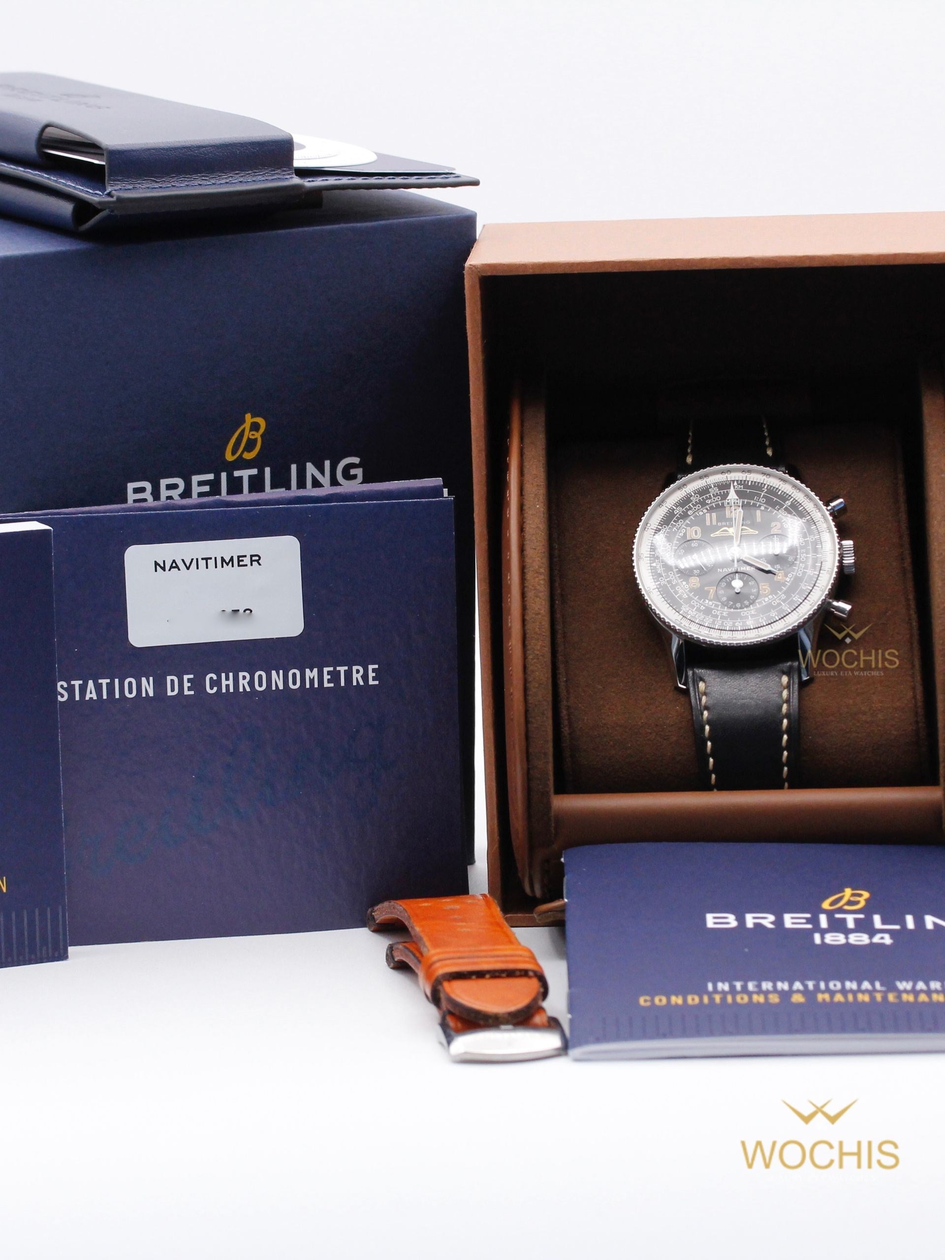 Breitling Navitimer 806 1959 Re-Edition AB0910-8804 (Stainless Steel - 41 - Black)