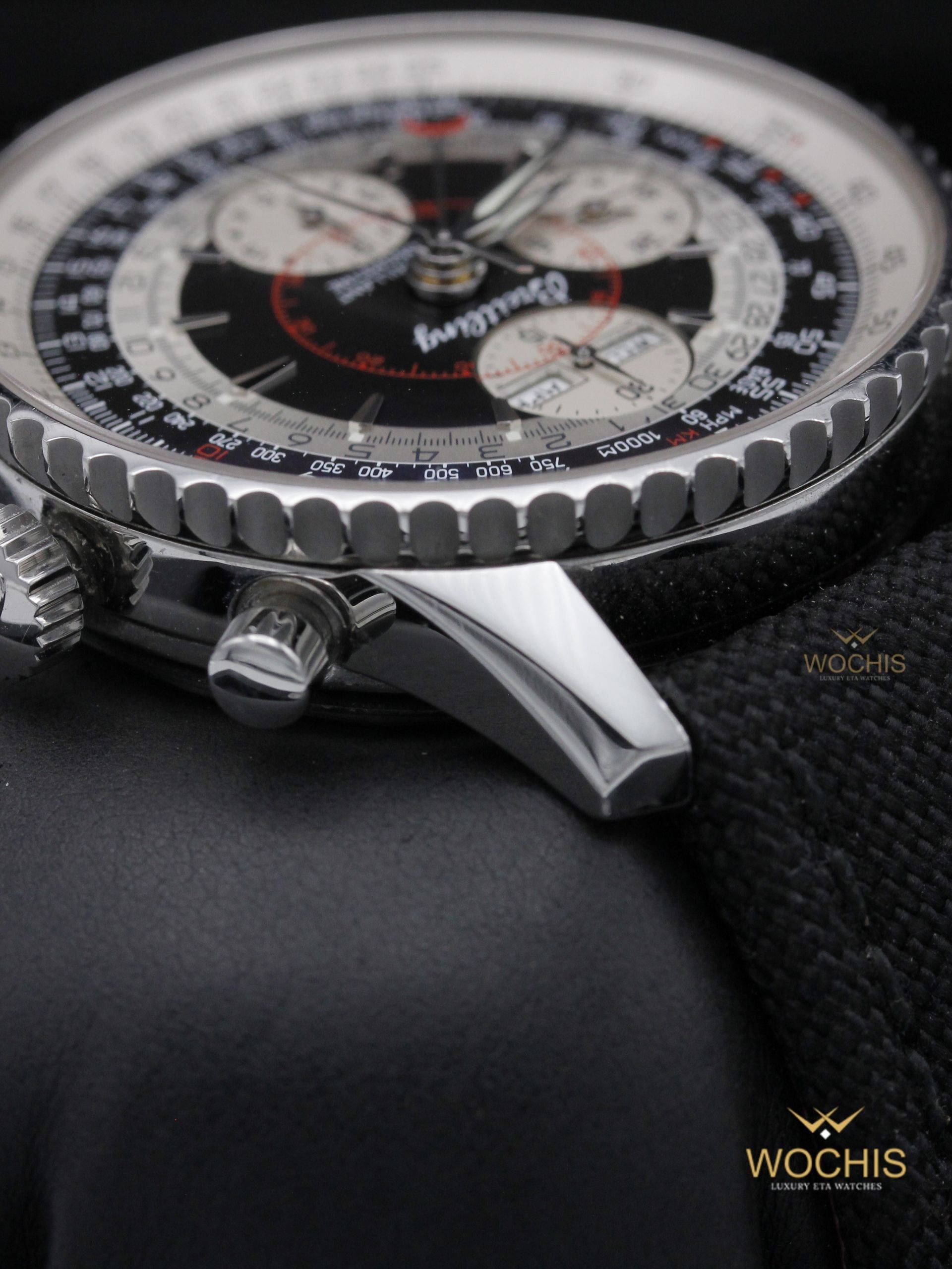 Breitling Navitimer Montbrillant Datora A12330-5018 (Stainless Steel - 43 - Black)