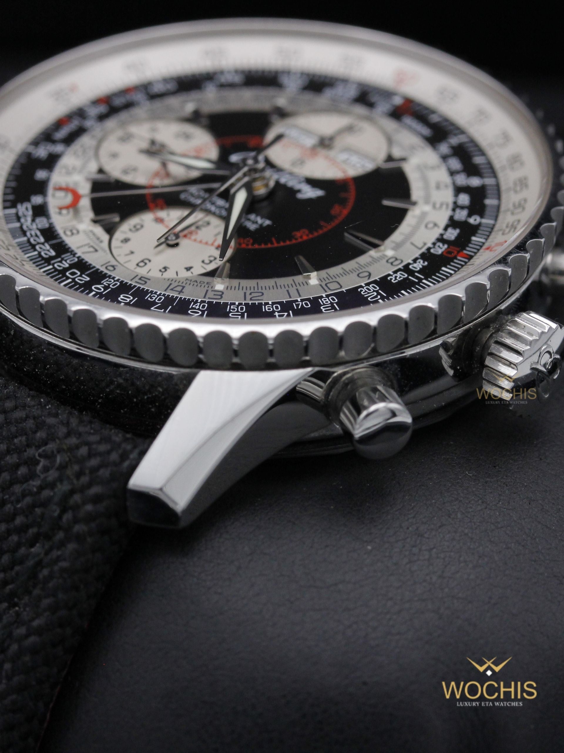 Breitling Navitimer Montbrillant Datora A12330-5018 (Stainless Steel - 43 - Black)