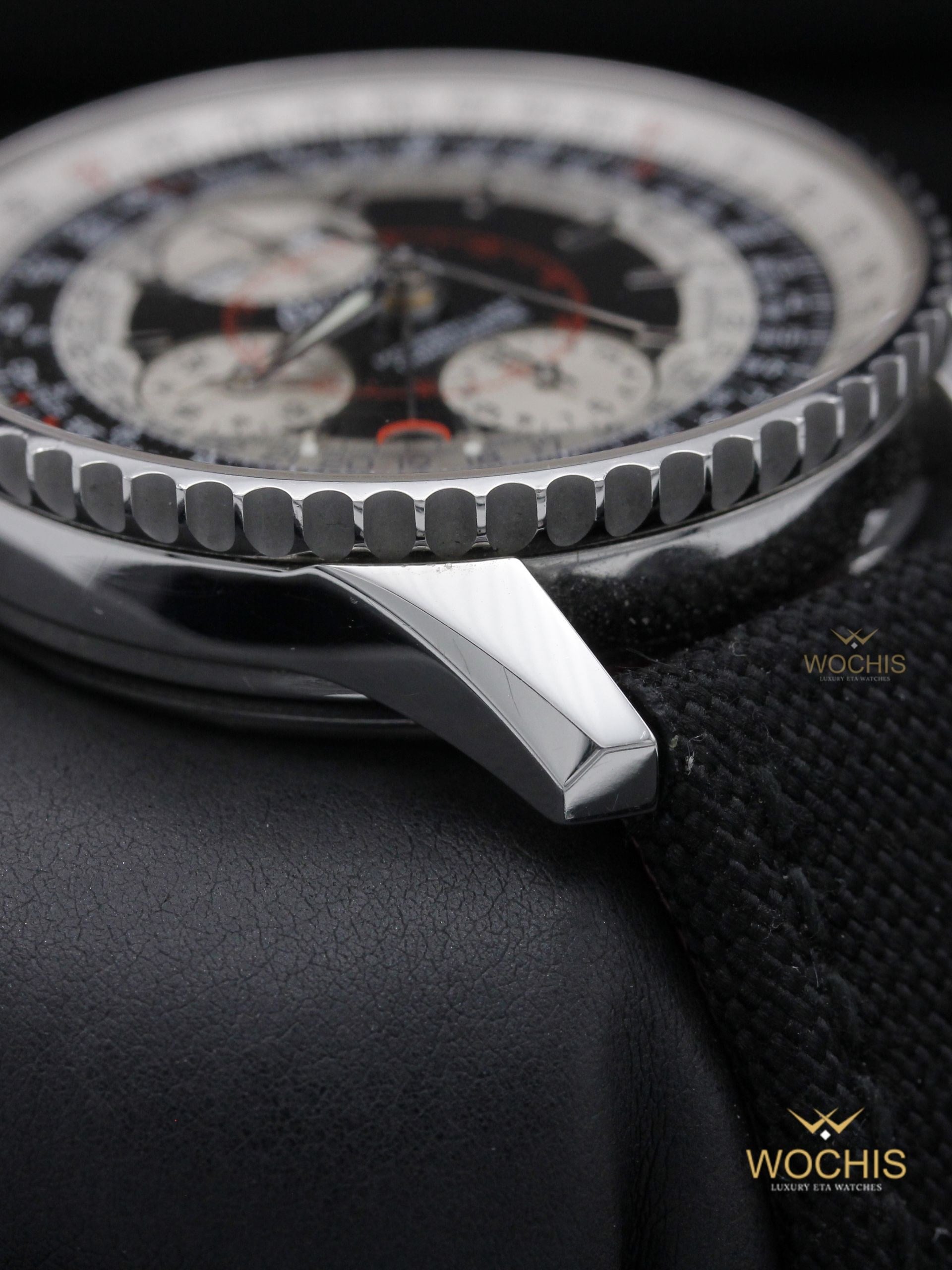 Breitling Navitimer Montbrillant Datora A12330-5018 (Stainless Steel - 43 - Black)