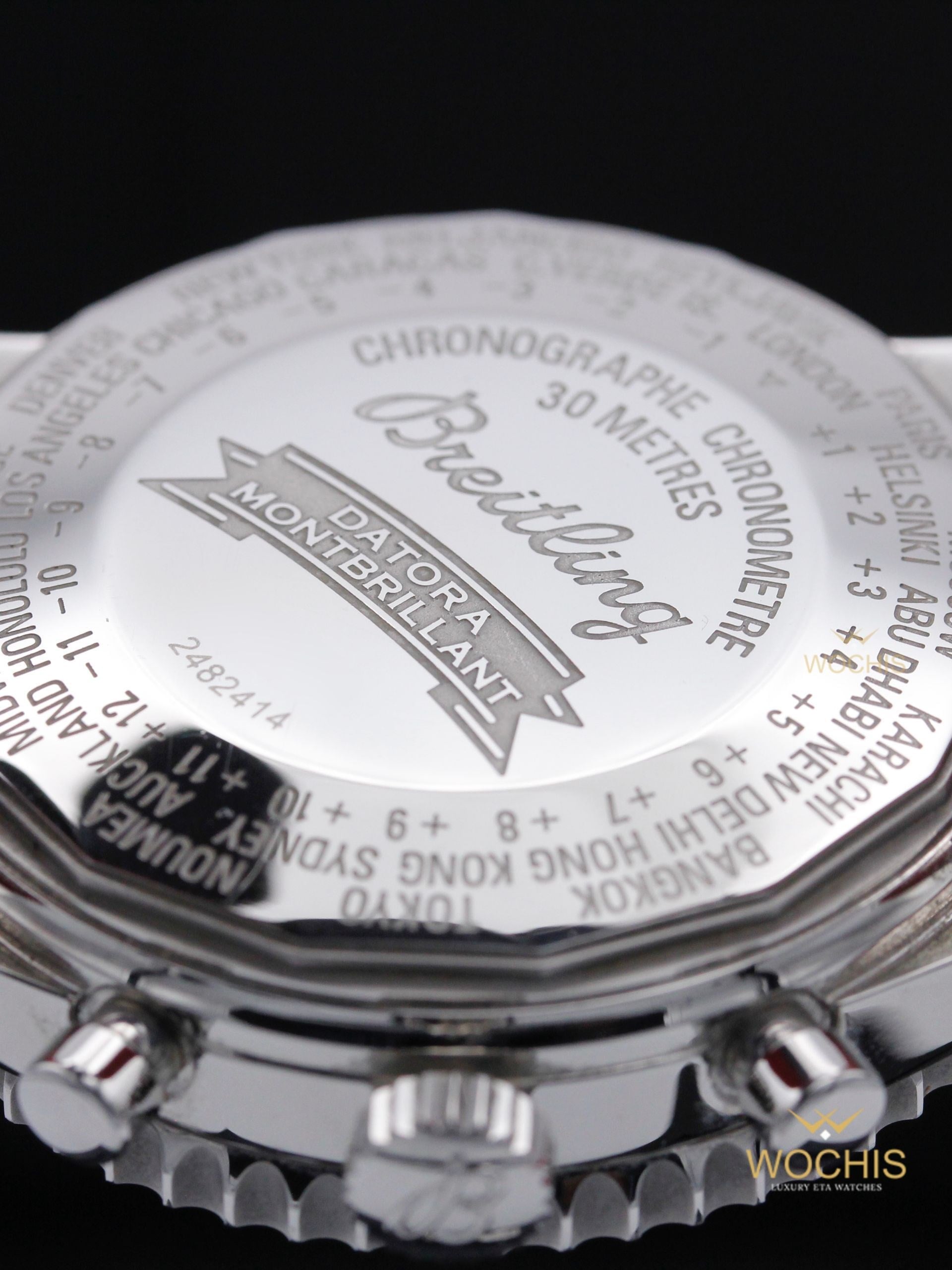 Breitling Navitimer Montbrillant Datora A12330-5018 (Stainless Steel - 43 - Black)