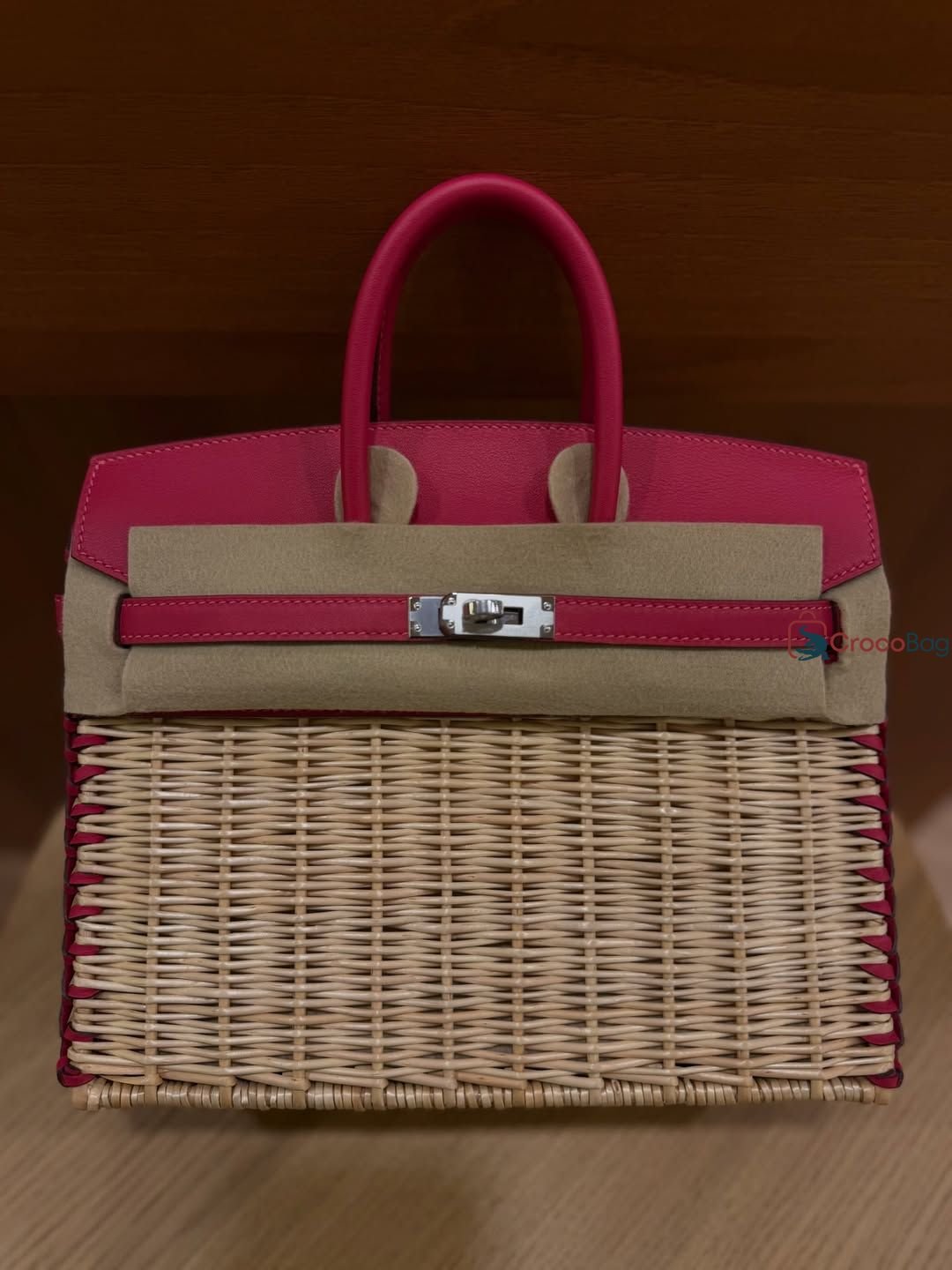 Hermès Birkin 25 Picnic Naturel/Nata Osier/Swift
