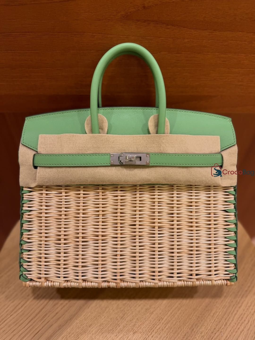 Hermès Birkin 25 Picnic Naturel/Nata Osier/Swift