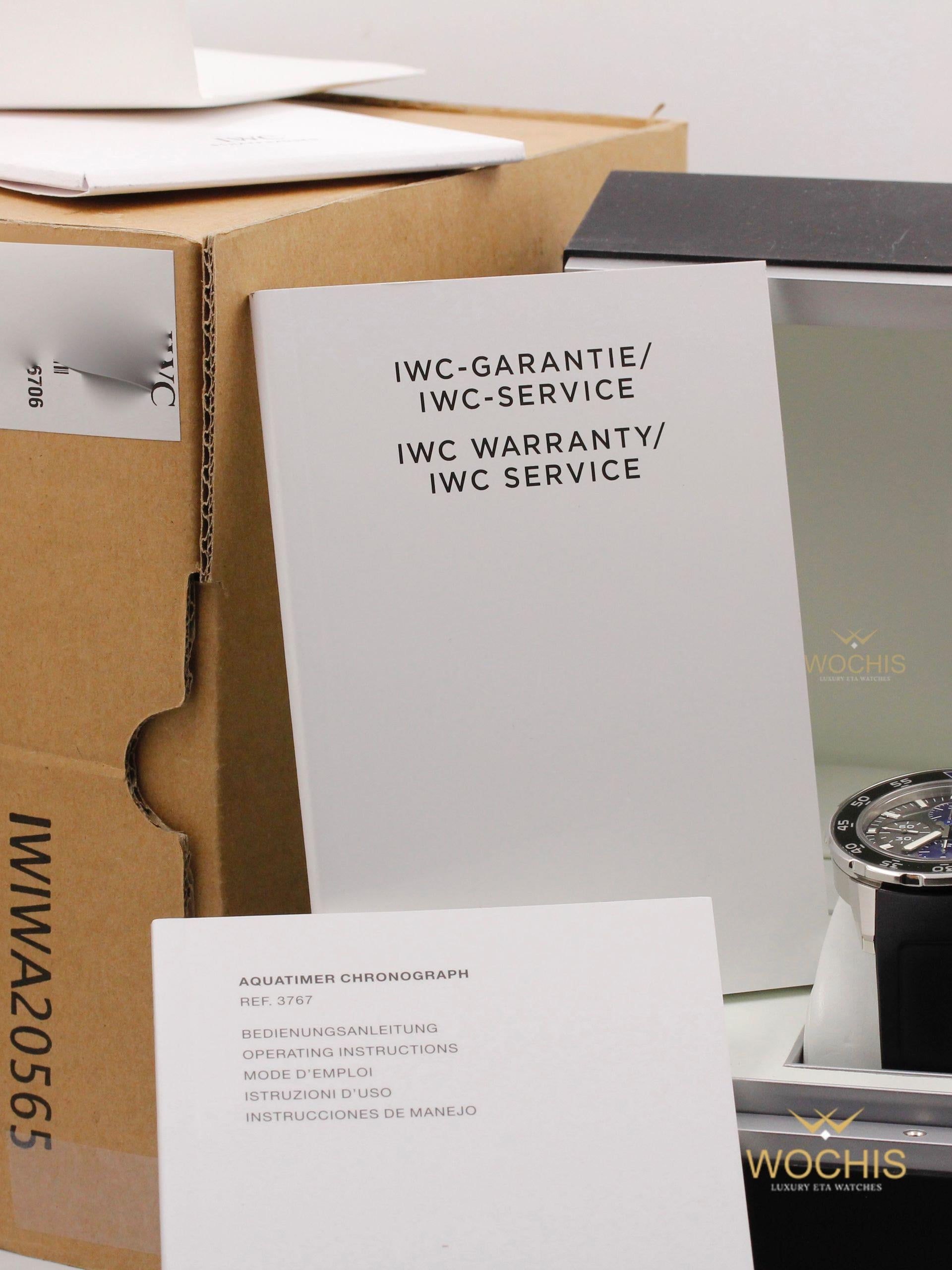 Iwc Aquatimer Jacques Yves Cousteau Limited Edition Iw376706-3732 (Stainless Steel - 44 - Gray)