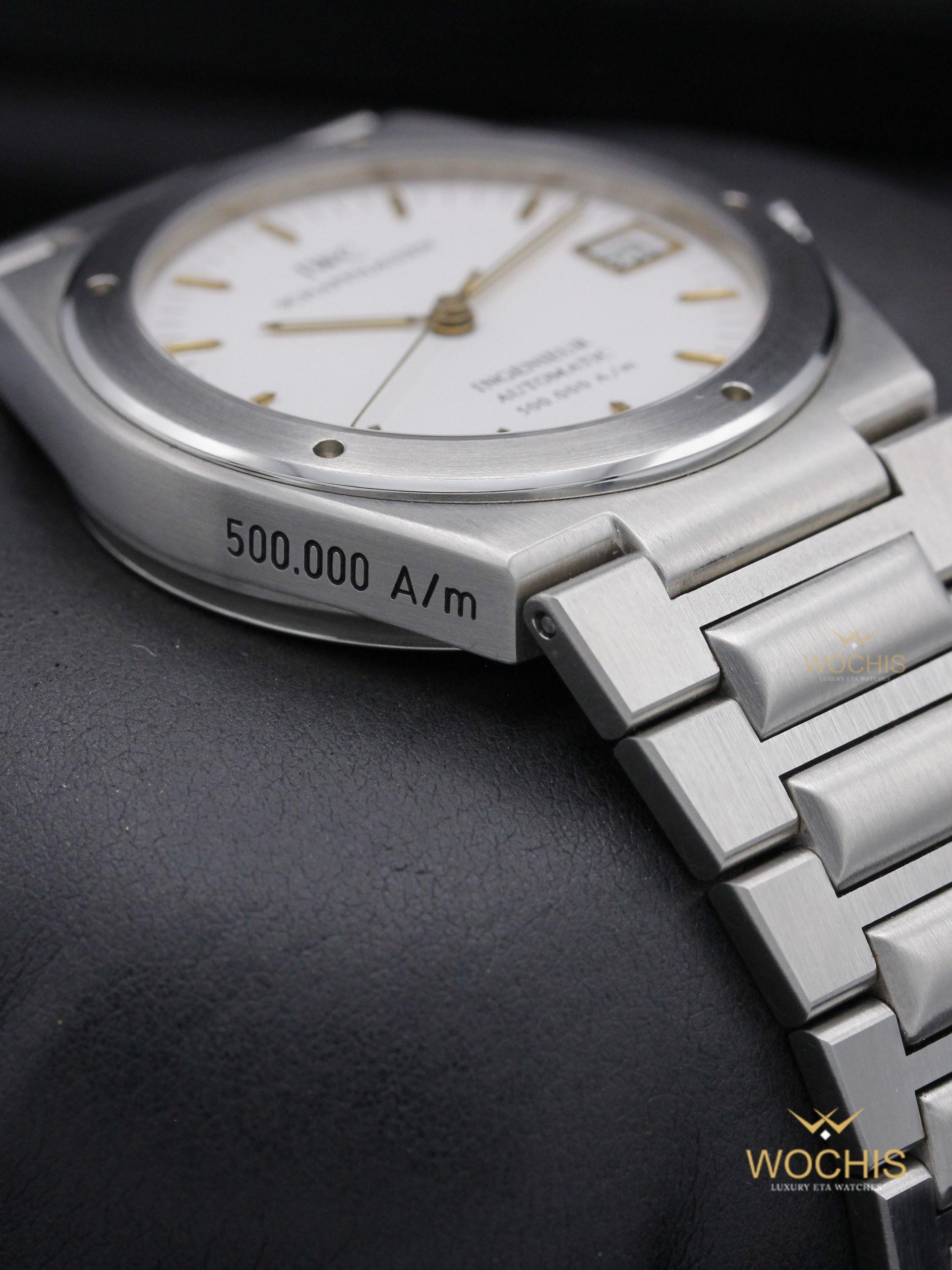 Iwc Ingineur 500.000 A-m Iw3508-5031 (Stainless Steel - 34 - White)