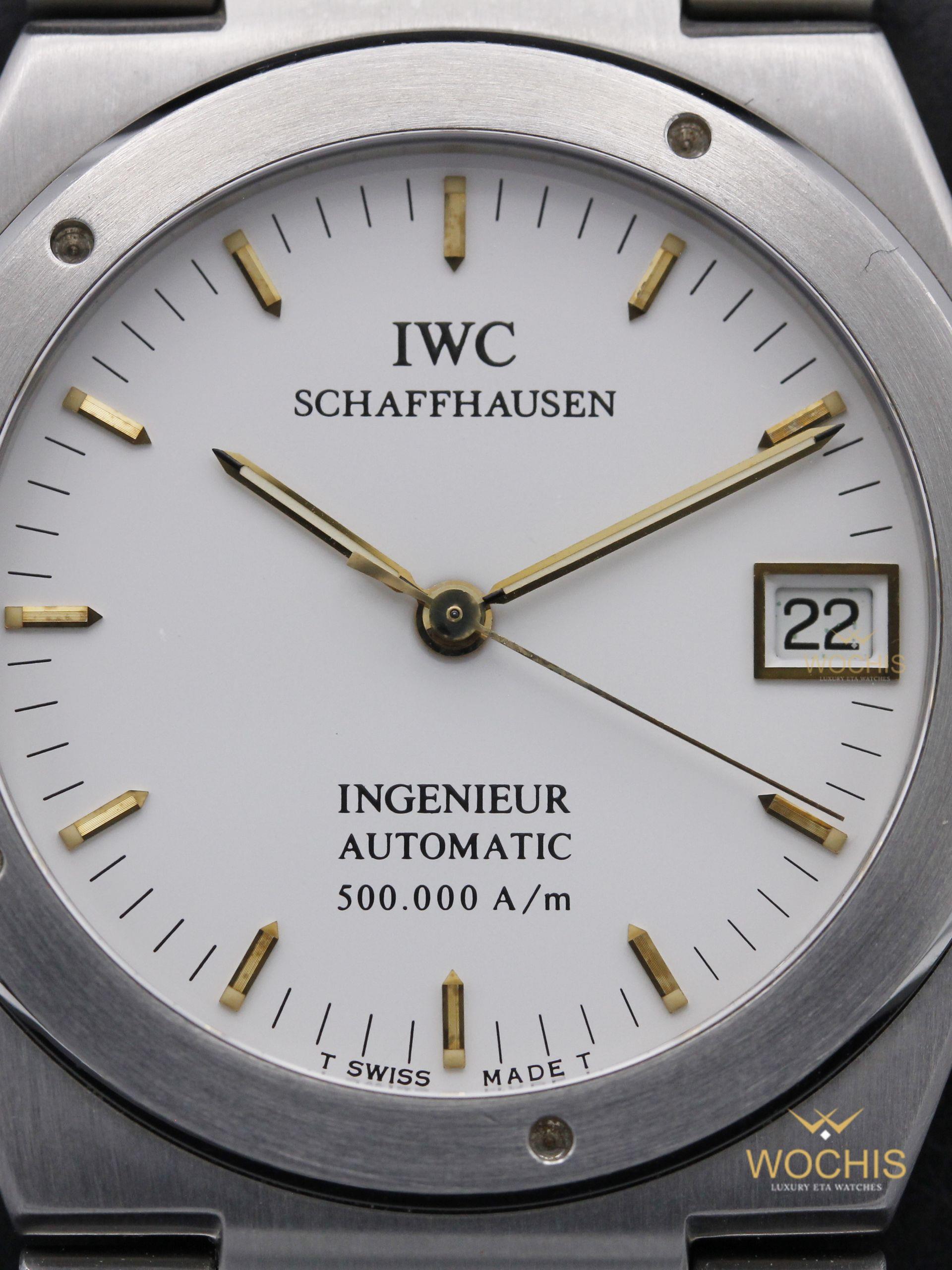 Iwc Ingineur 500.000 A-m Iw3508-5031 (Stainless Steel - 34 - White)