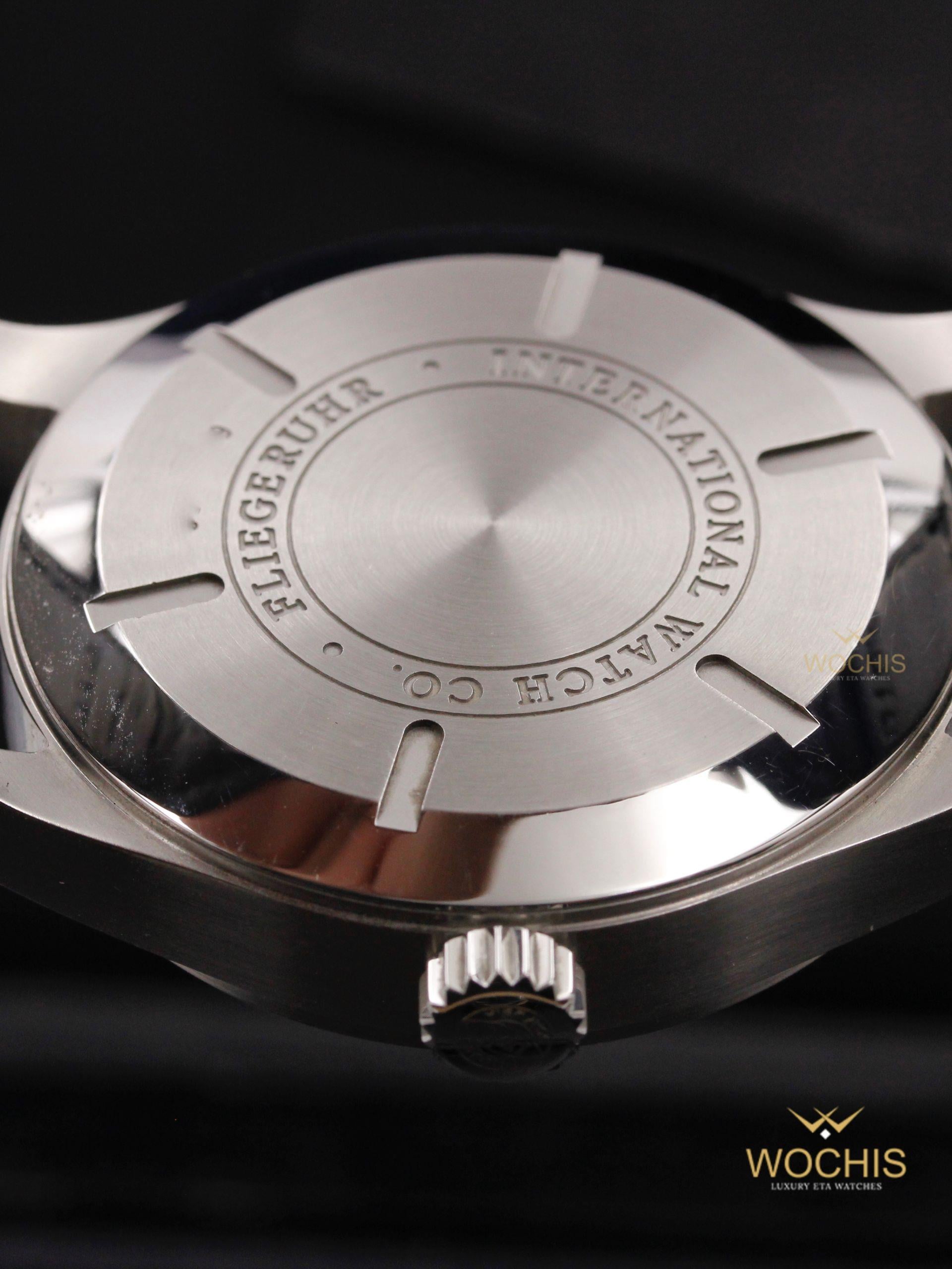 Iwc Pilot Worldtimer Iw326201-4213 (Stainless Steel - 45 - Black)