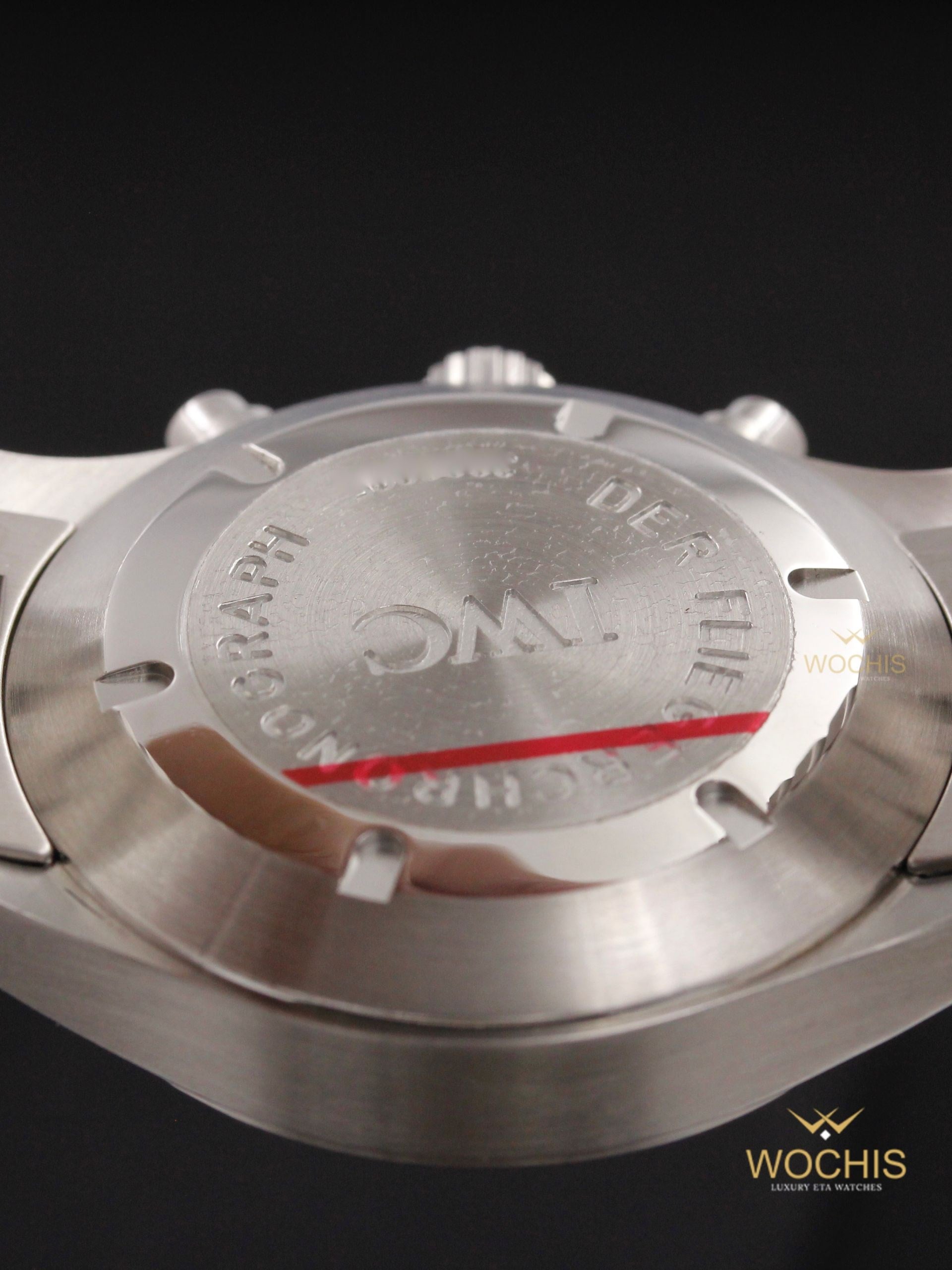 Iwc Spitfire Chronograph Iw370618-3308 (Stainless Steel - 39 - Black)