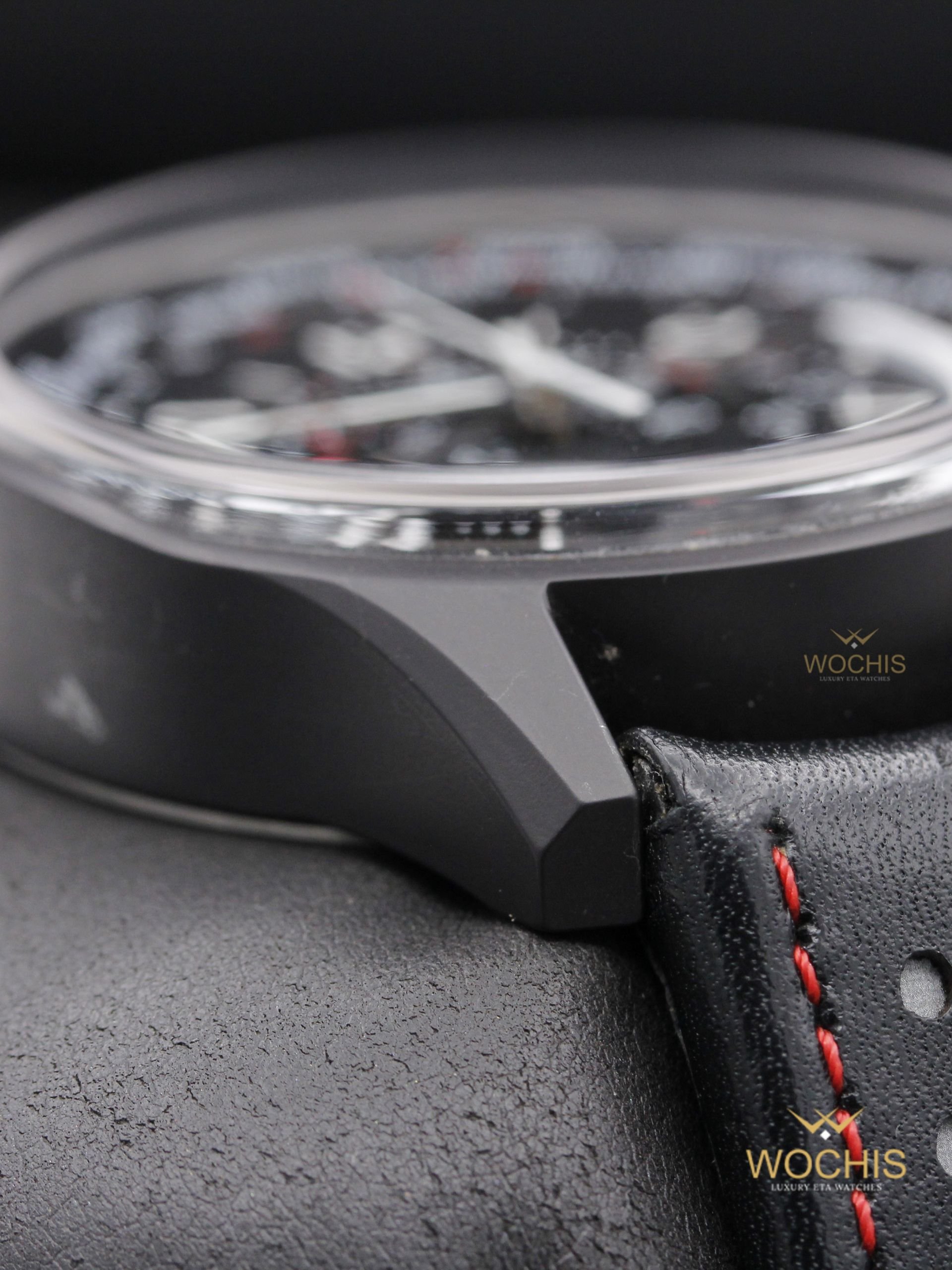Jaeger LeCoultre AMVOX 5 Worldtime Chronograph -Aston Martin Edition- Q193A470-9140 (Ceramic - Titanium - 44 - Black)
