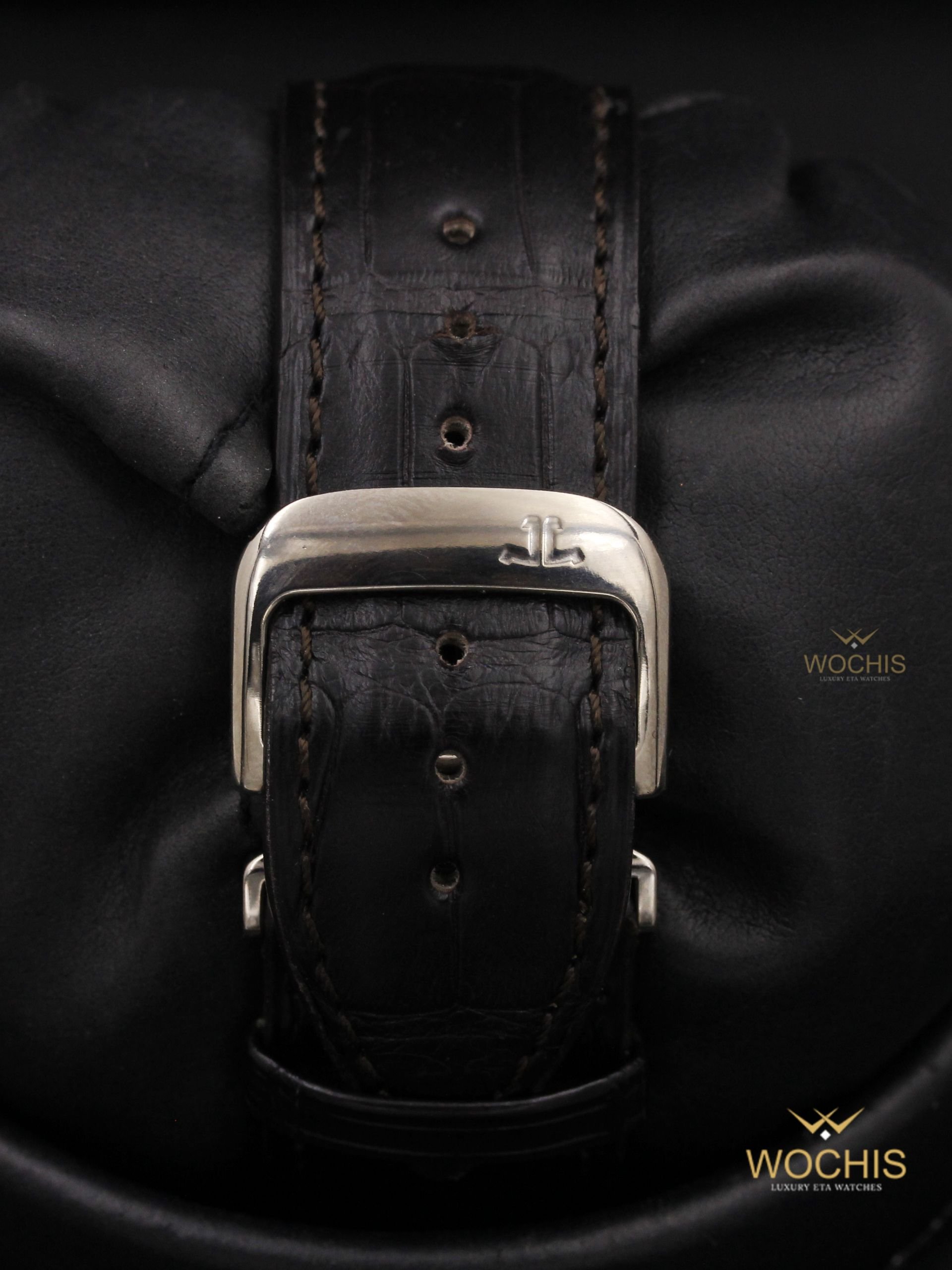 Jaeger Lecoultre Duometre A Chronographe Q6013470-4816 (White Gold - 42 - Black)