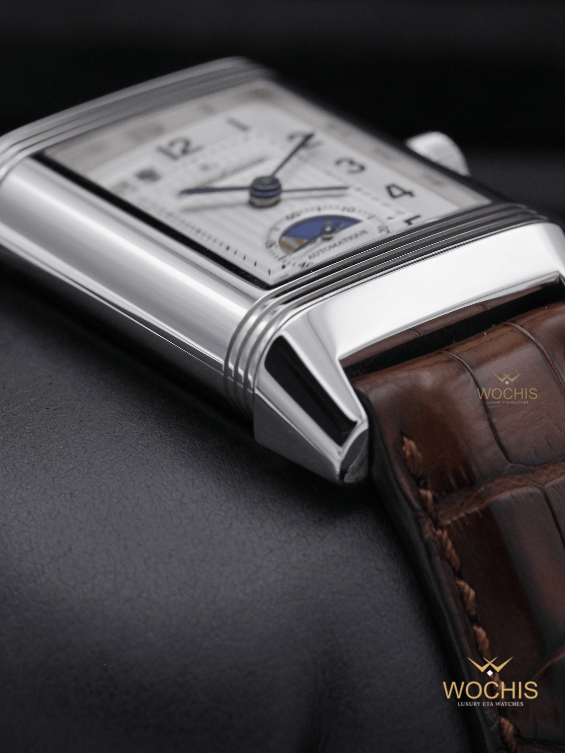 Jaeger Lecoultre Grand Reverso Gmt Q3038420-5080 (Stainless Steel - 46 - White)