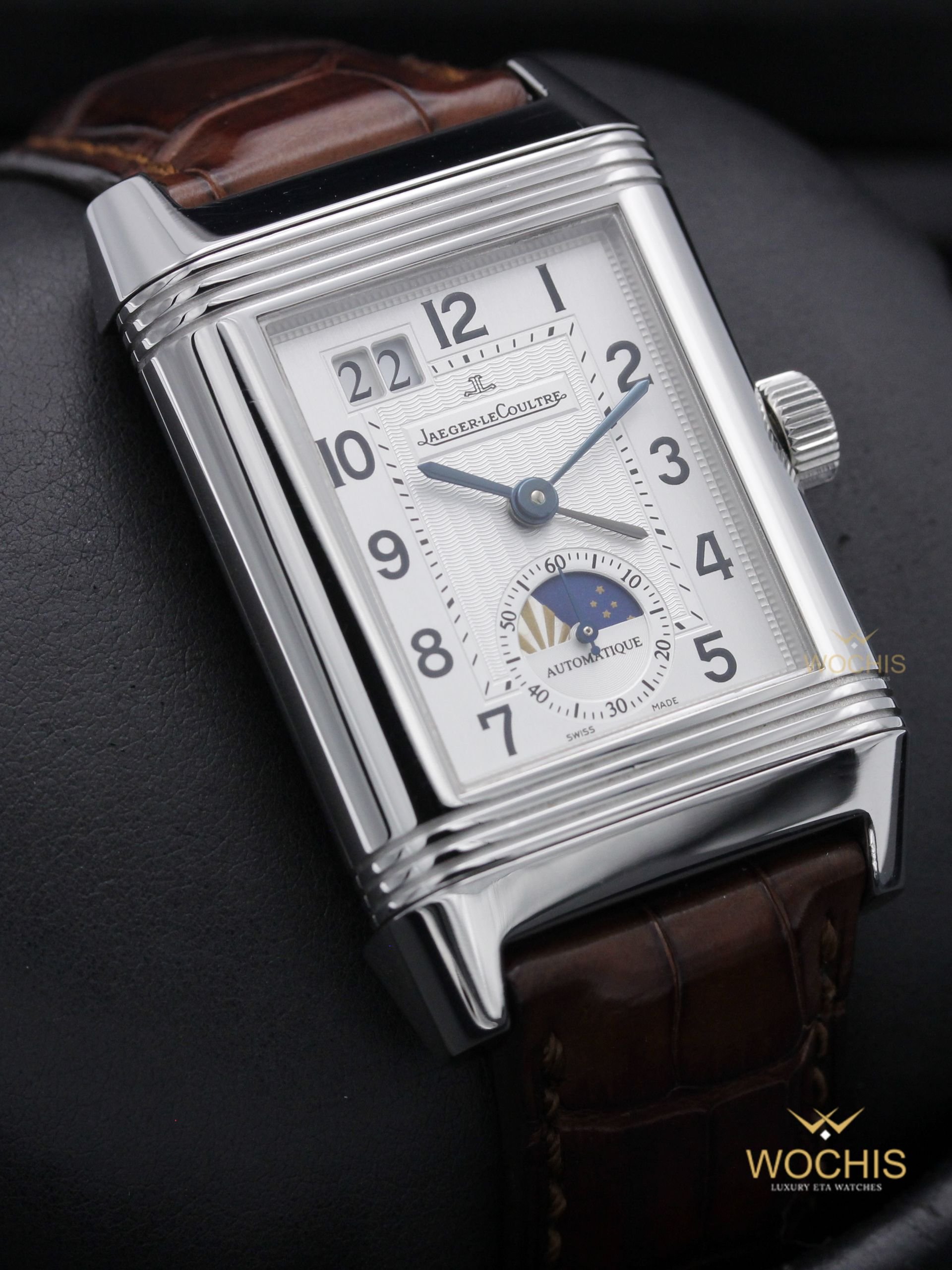 Jaeger Lecoultre Grand Reverso Gmt Q3038420-5080 (Stainless Steel - 46 - White)