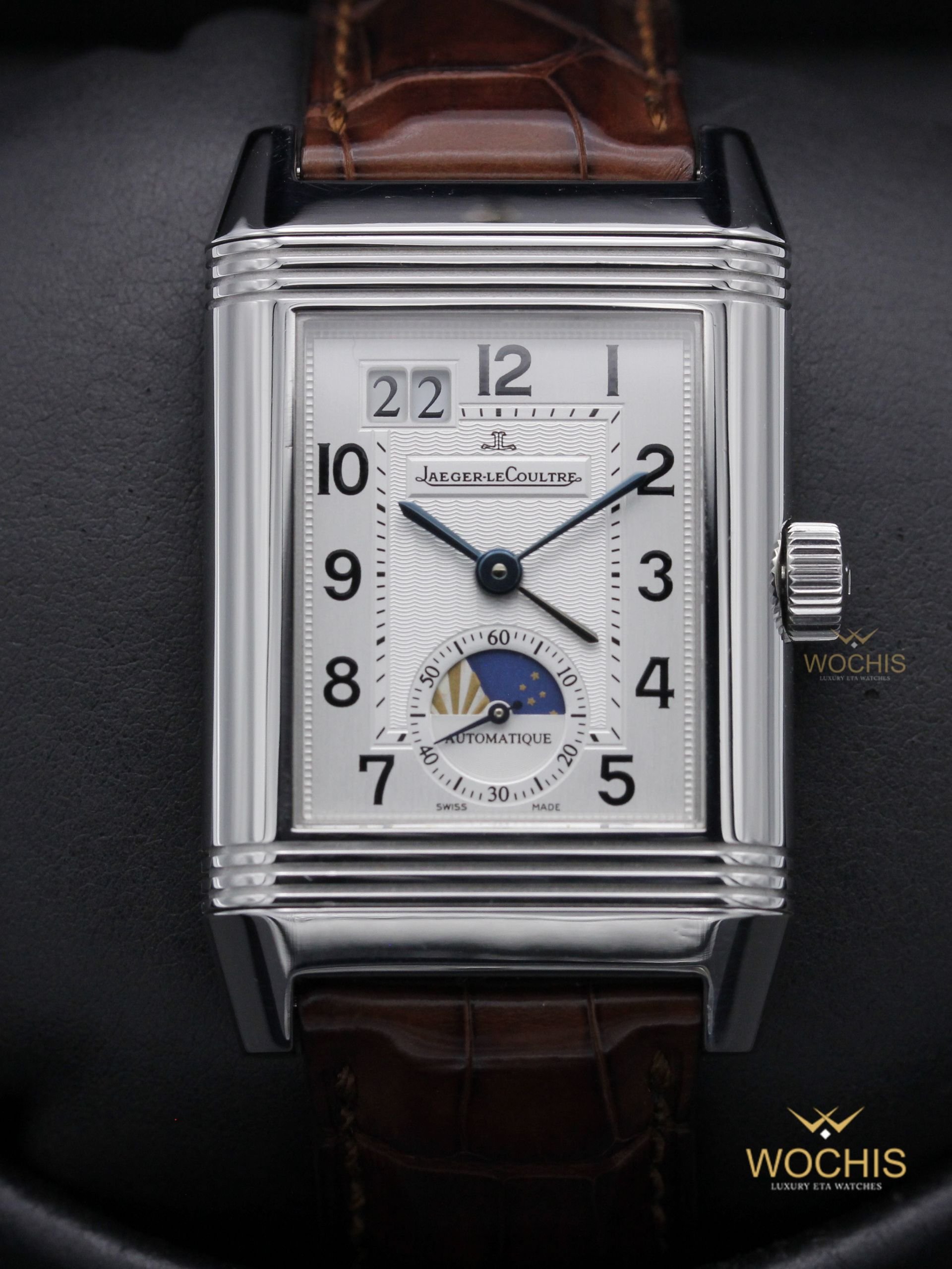 Jaeger Lecoultre Grand Reverso Gmt Q3038420-5080 (Stainless Steel - 46 - White)
