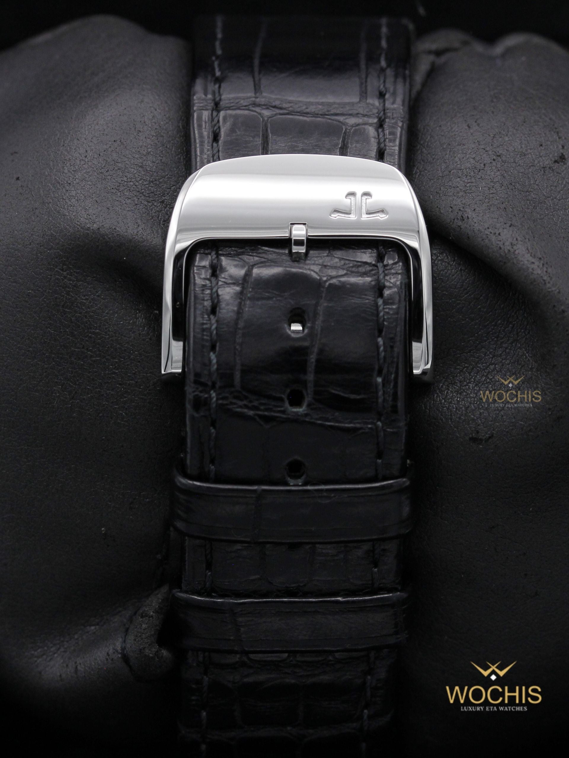 Jaeger Lecoultre Grande Reverso Ultra Thin Tribute To 1931 Q2788570-6261 (Stainless Steel - 46 - Black)