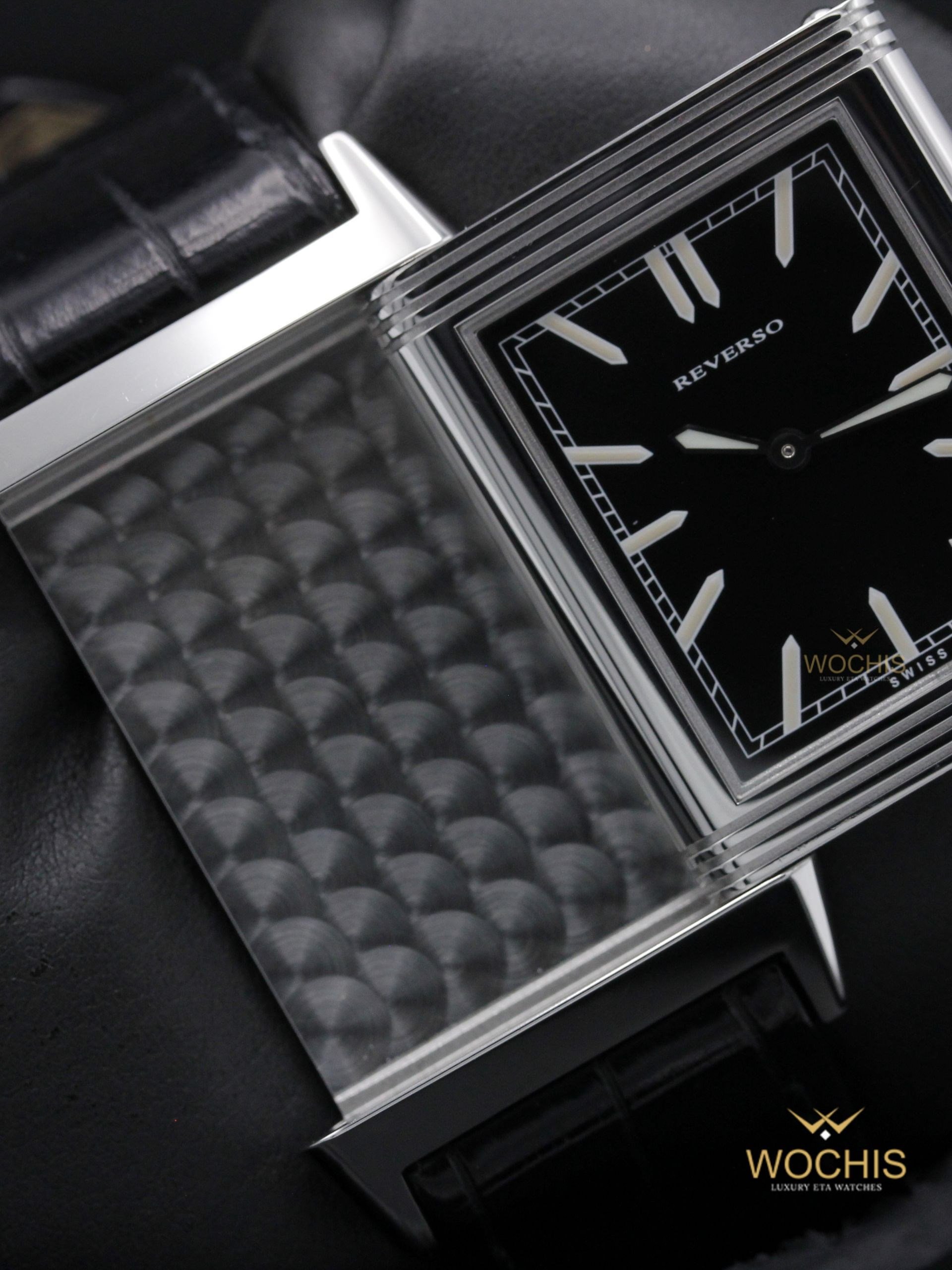 Jaeger Lecoultre Grande Reverso Ultra Thin Tribute To 1931 Q2788570-6261 (Stainless Steel - 46 - Black)