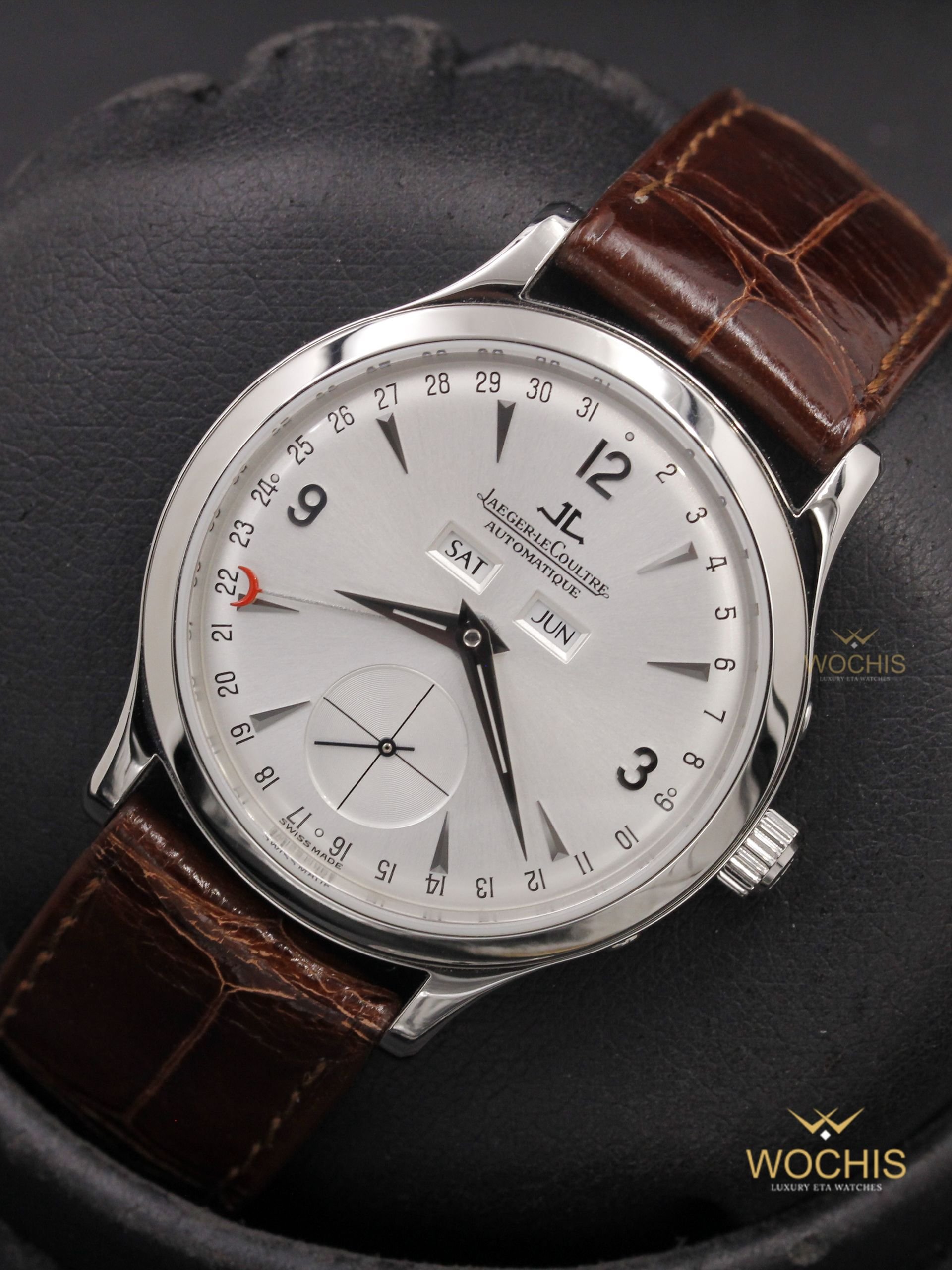 Jaeger Lecoultre Master Calendar 140.8.87-4677 (Stainless Steel - 37 - Silver)
