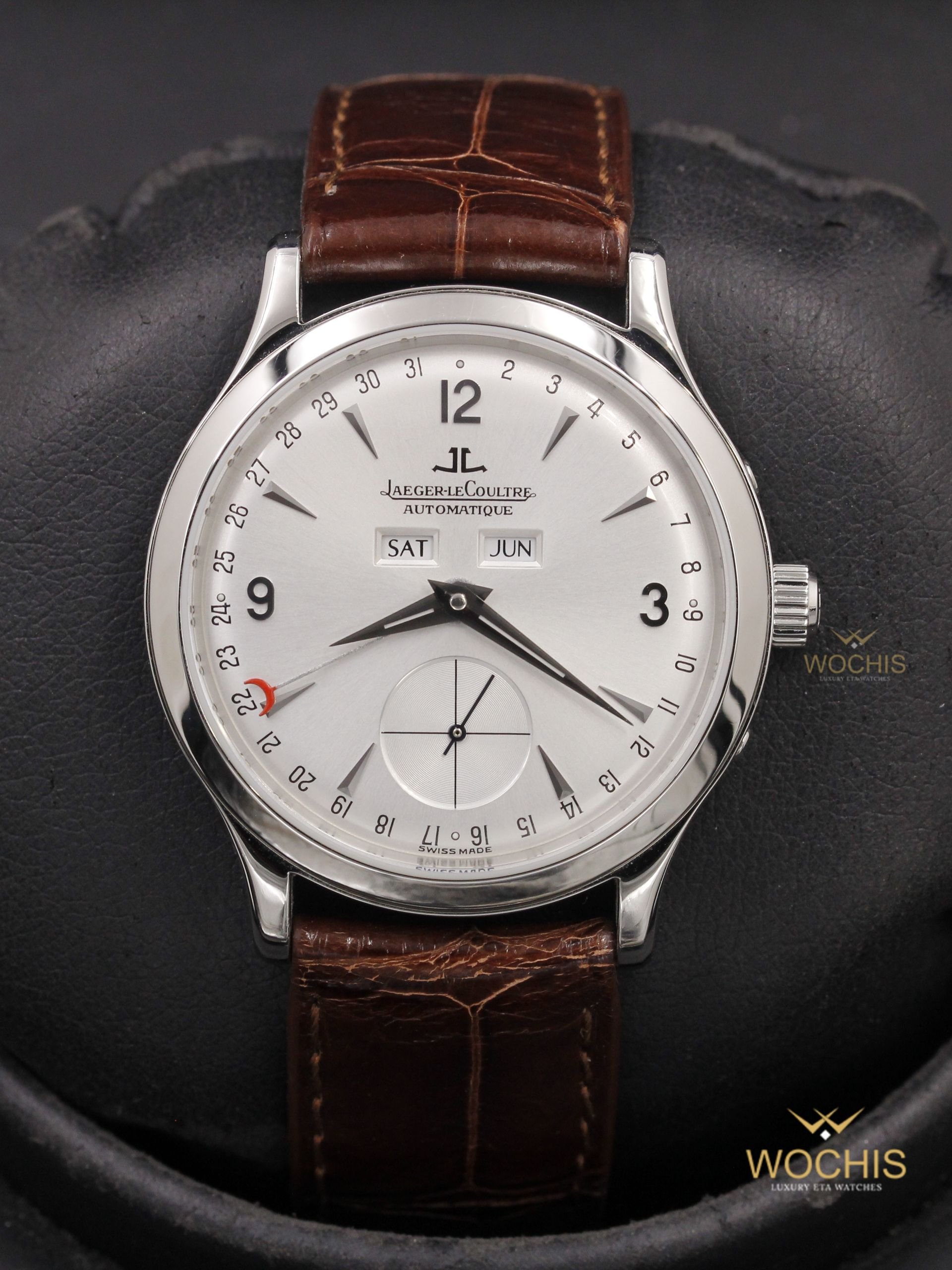 Jaeger Lecoultre Master Calendar 140.8.87-4677 (Stainless Steel - 37 - Silver)