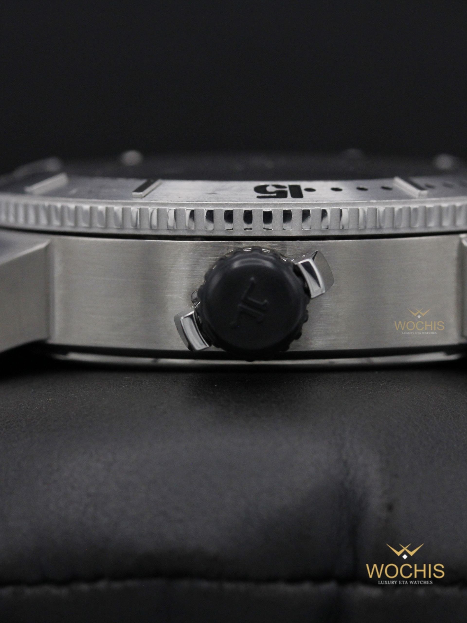 Jaeger Lecoultre Master Compressor Diving Gmt Q187t170-6631 (Titanium - 44 - Black)