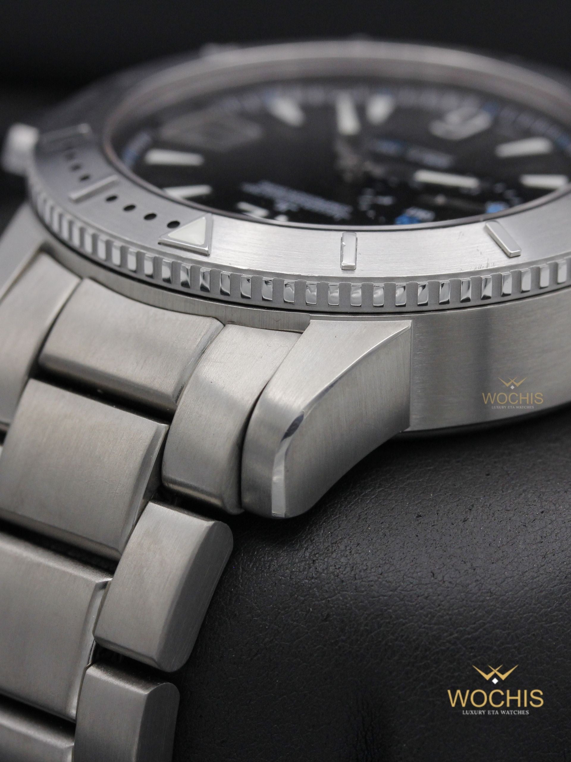 Jaeger Lecoultre Master Compressor Diving Gmt Q187t170-6631 (Titanium - 44 - Black)