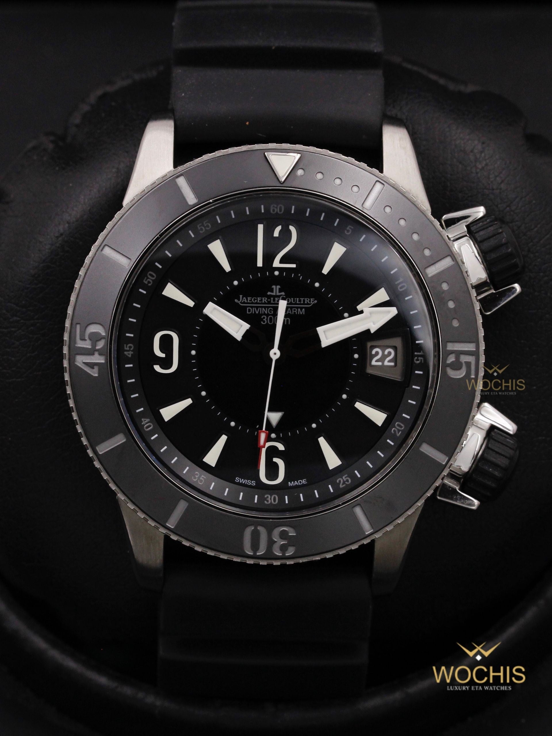 Jaeger Lecoultre Master Compressor Navy Seals Alarm Q183t670-3962 (Titanium - 44 - Carbon Fiber)