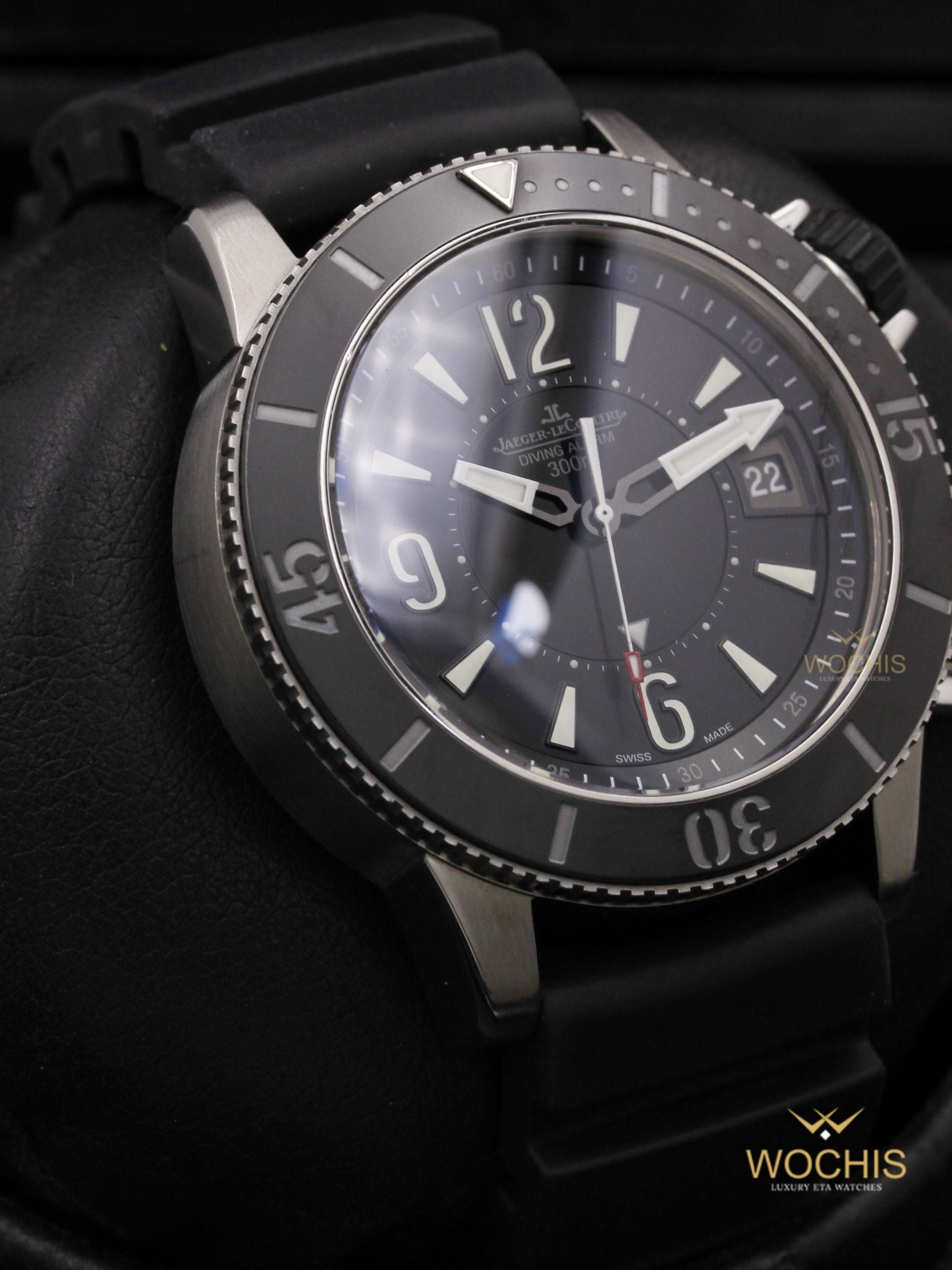 Jaeger Lecoultre Master Compressor Navy Seals Alarm Q183t670-3962 (Titanium - 44 - Carbon Fiber)