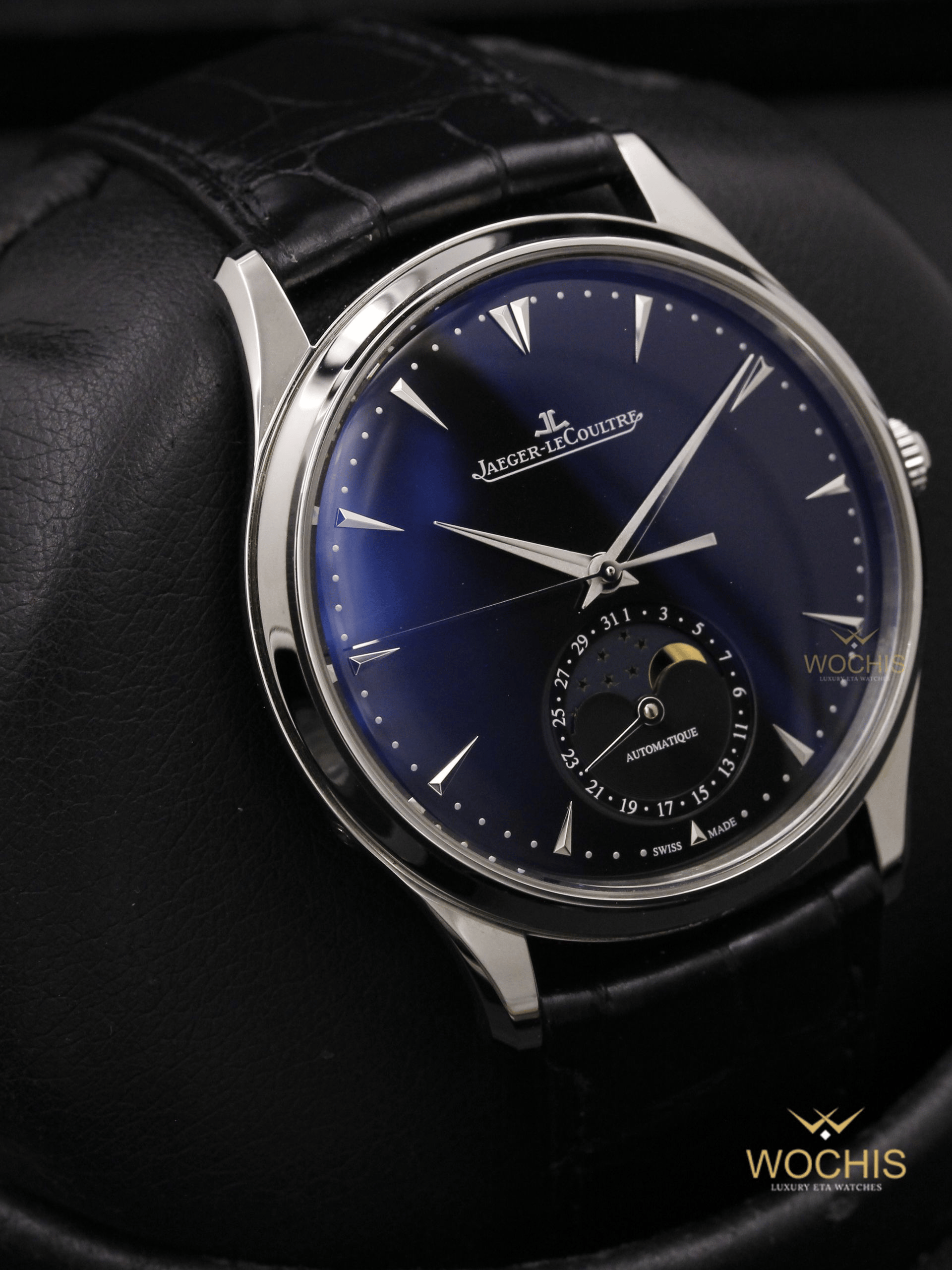 Jaeger Lecoultre Master Control Q1368470-3295 (Stainless Steel - 39 - Black)