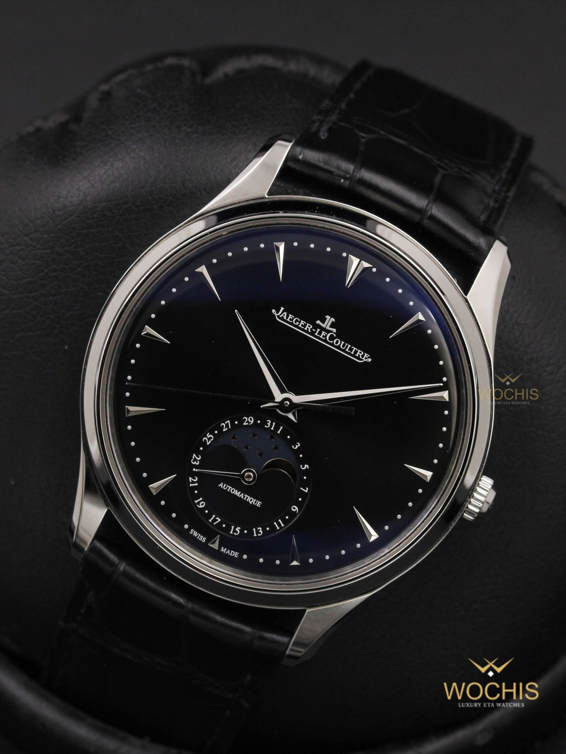 Jaeger Lecoultre Master Control Q1368470-3295 (Stainless Steel - 39 - Black)