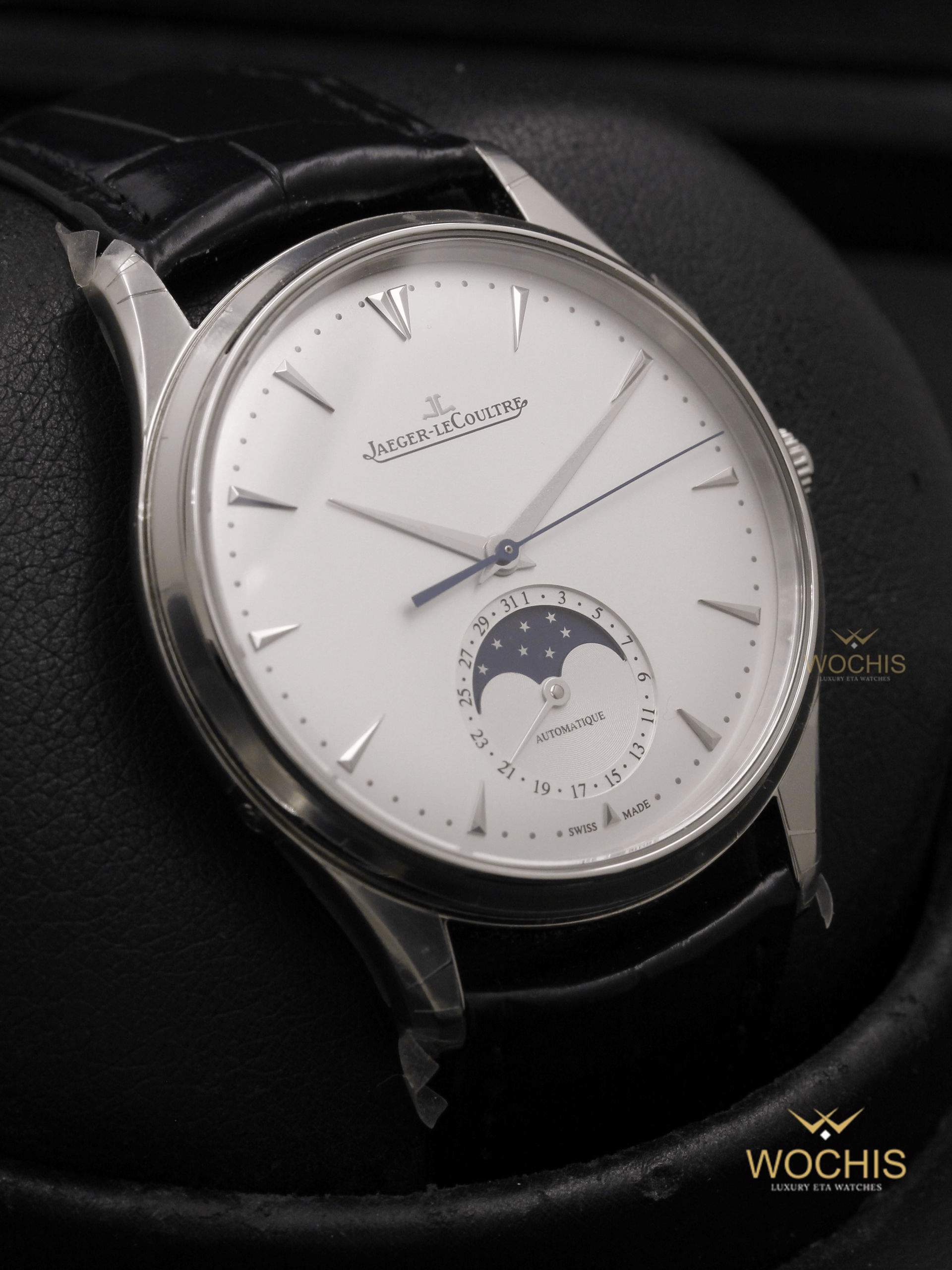 Jaeger Lecoultre Master Ultra Thin Moon Q1368420-4292 (Stainless Steel - 39 - Silver)