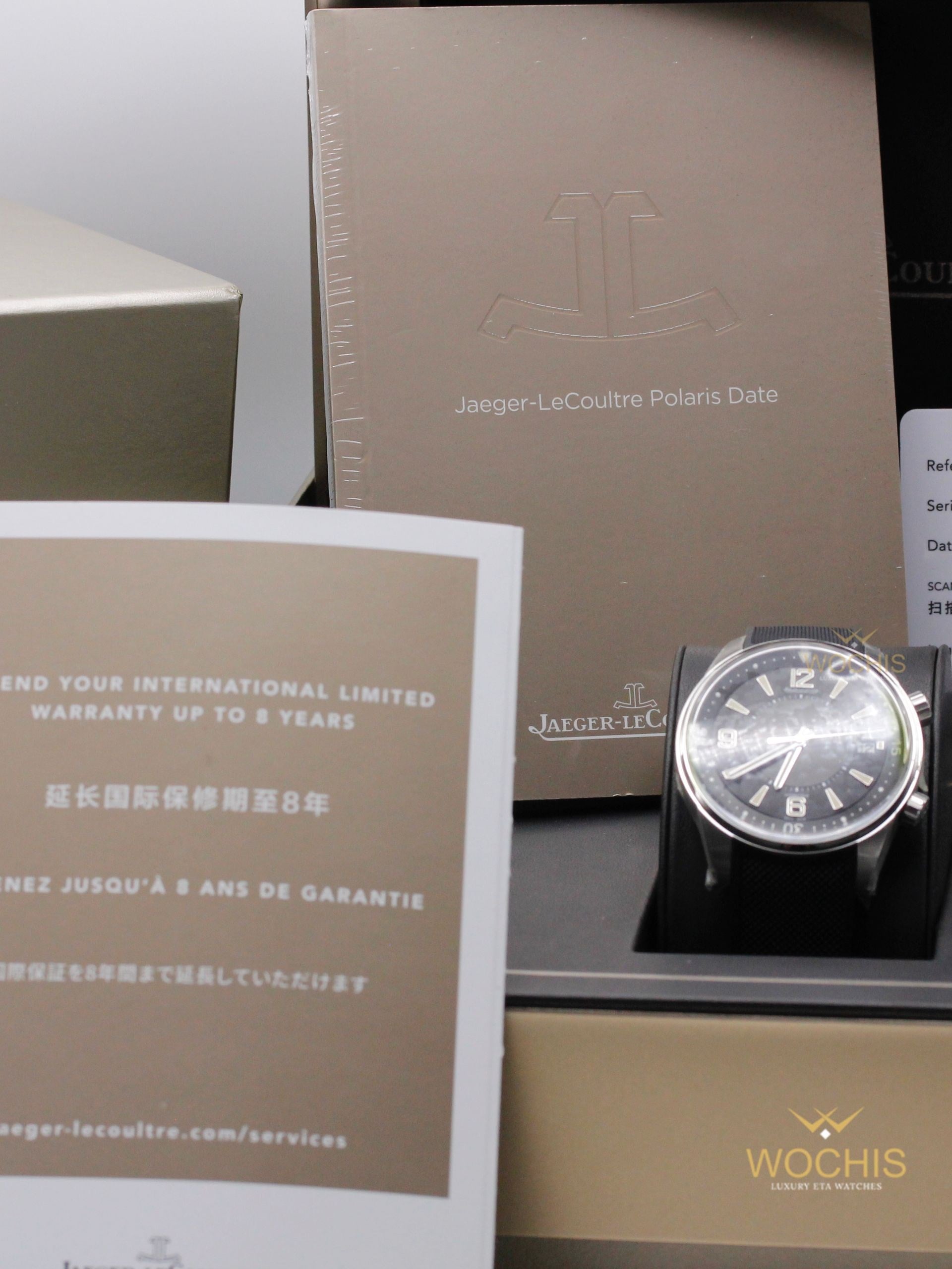 Jaeger Lecoultre Polaris Date Q9068670-6281 (Stainless Steel - 42 - Black)