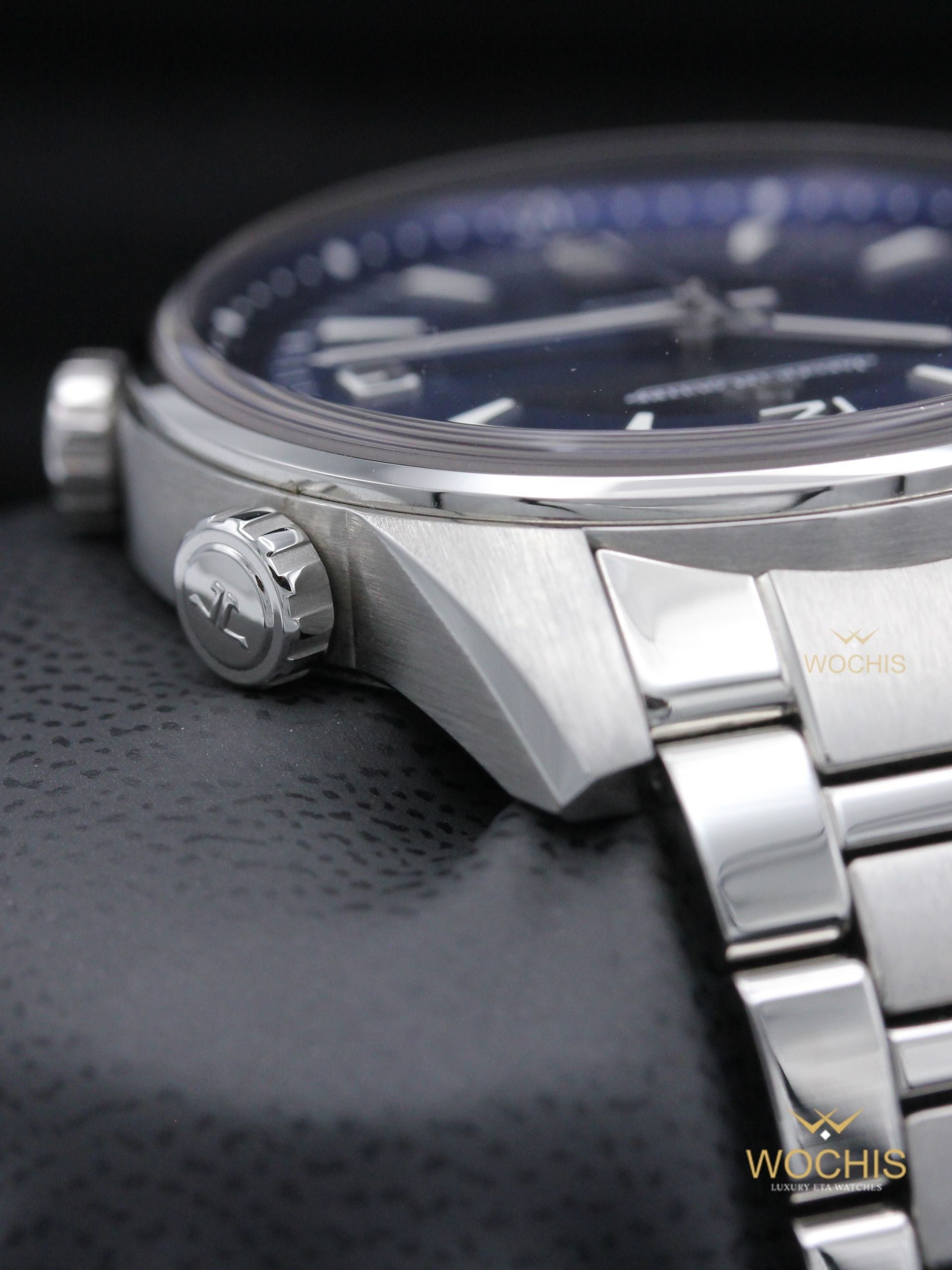 Jaeger LeCoultre Polaris Q9008180-7923 (Stainels Stee - 41 - Blue)