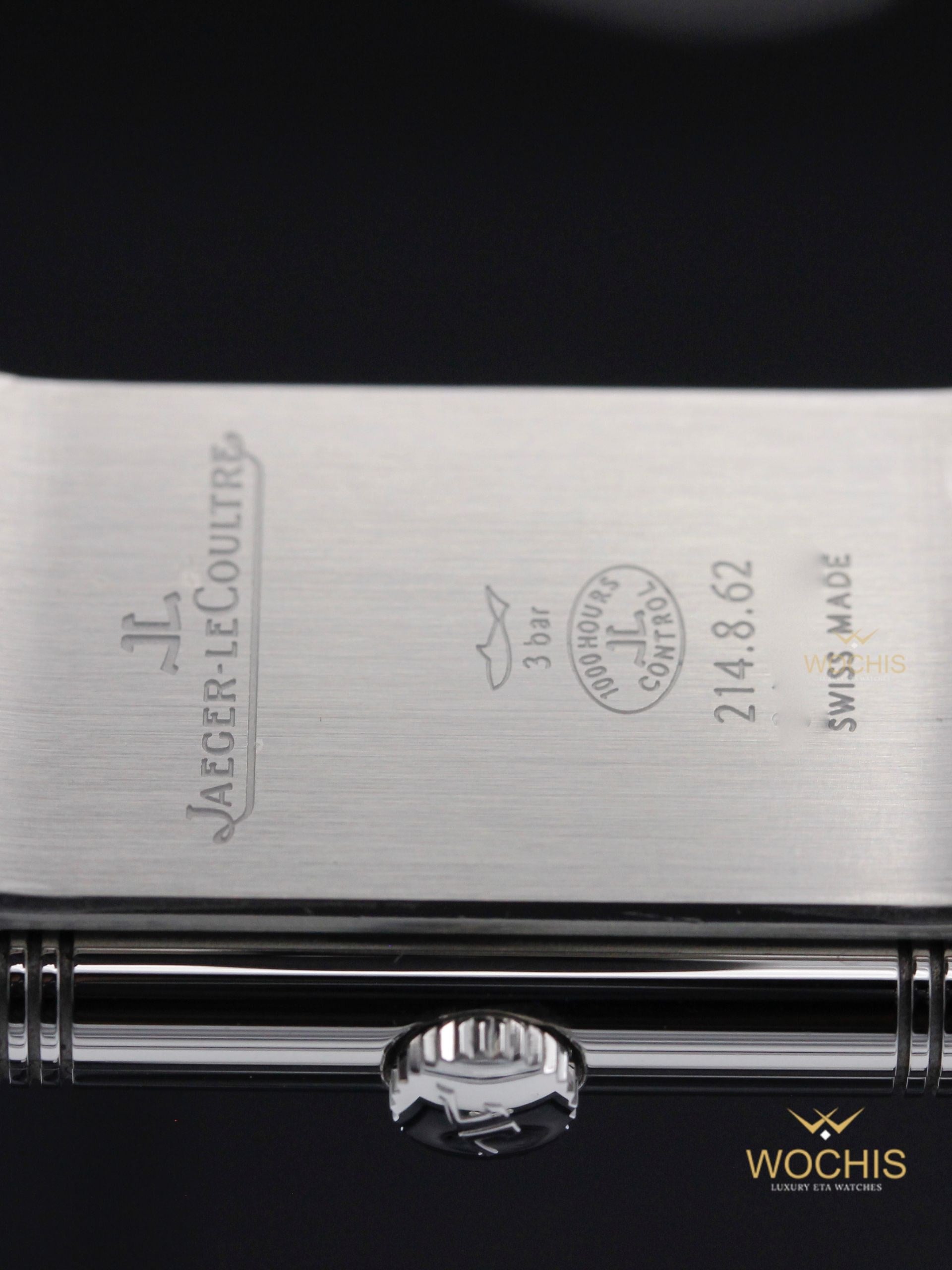 Jaeger Lecoultre Reverso Classic Sub Seconds Q3858520-5727 (Stainless Steel - 45 - Silver)
