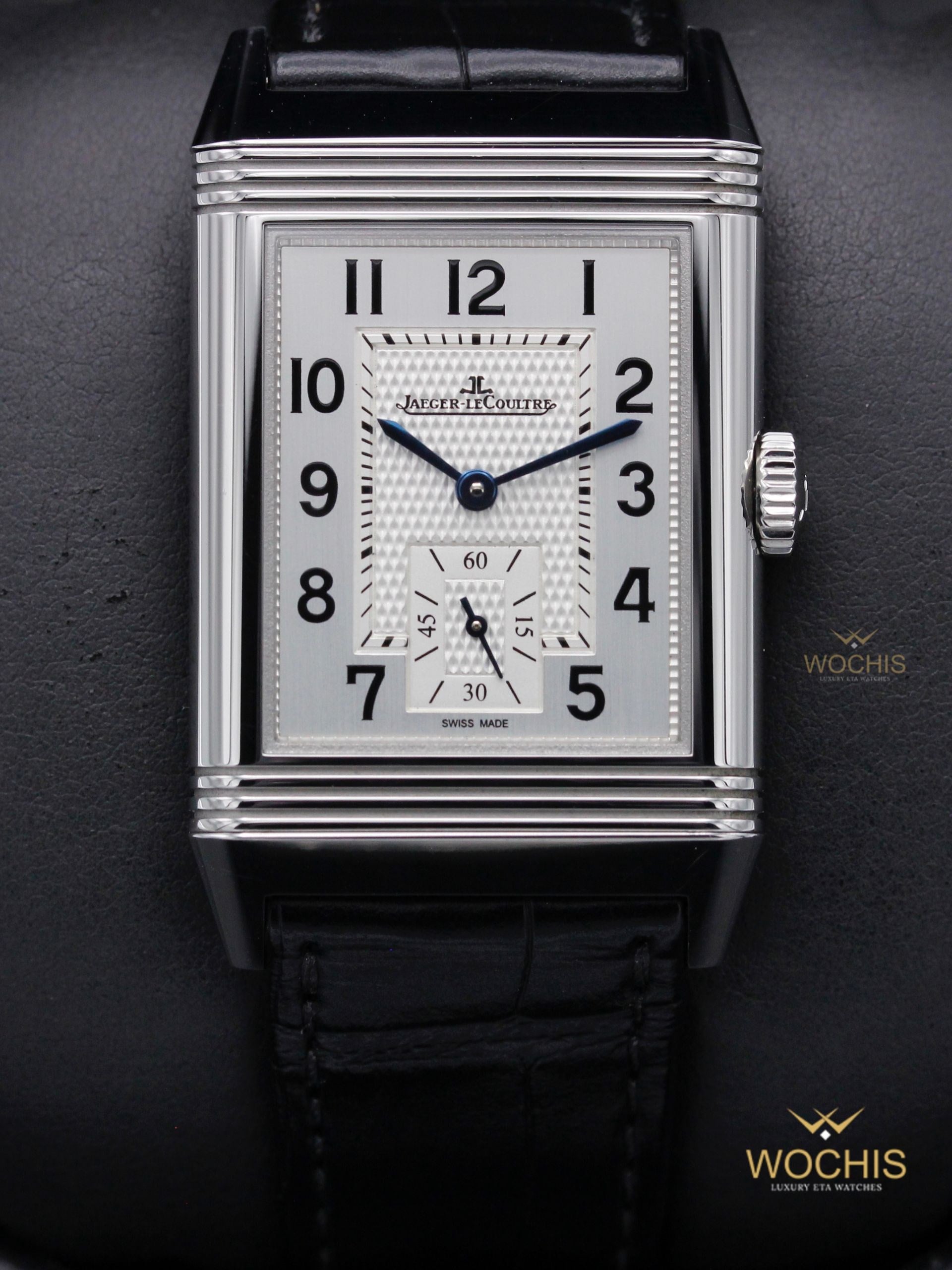Jaeger Lecoultre Reverso Classic Sub Seconds Q3858520-5727 (Stainless Steel - 45 - Silver)