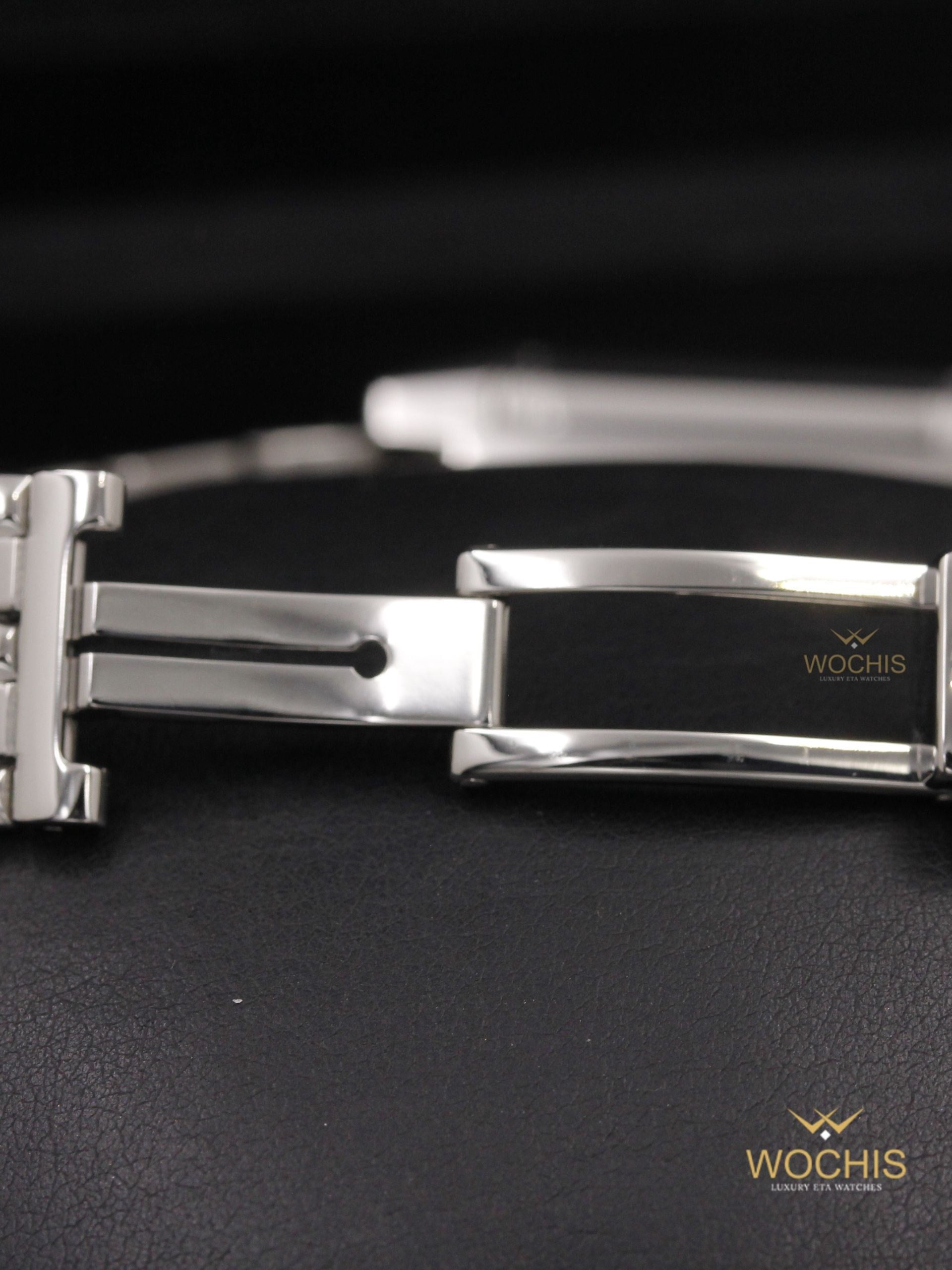 Jaeger Lecoultre Reverso Duetto 266.8.44-4800 (Stainless Steel W. Diamonds - 20 - Silver)