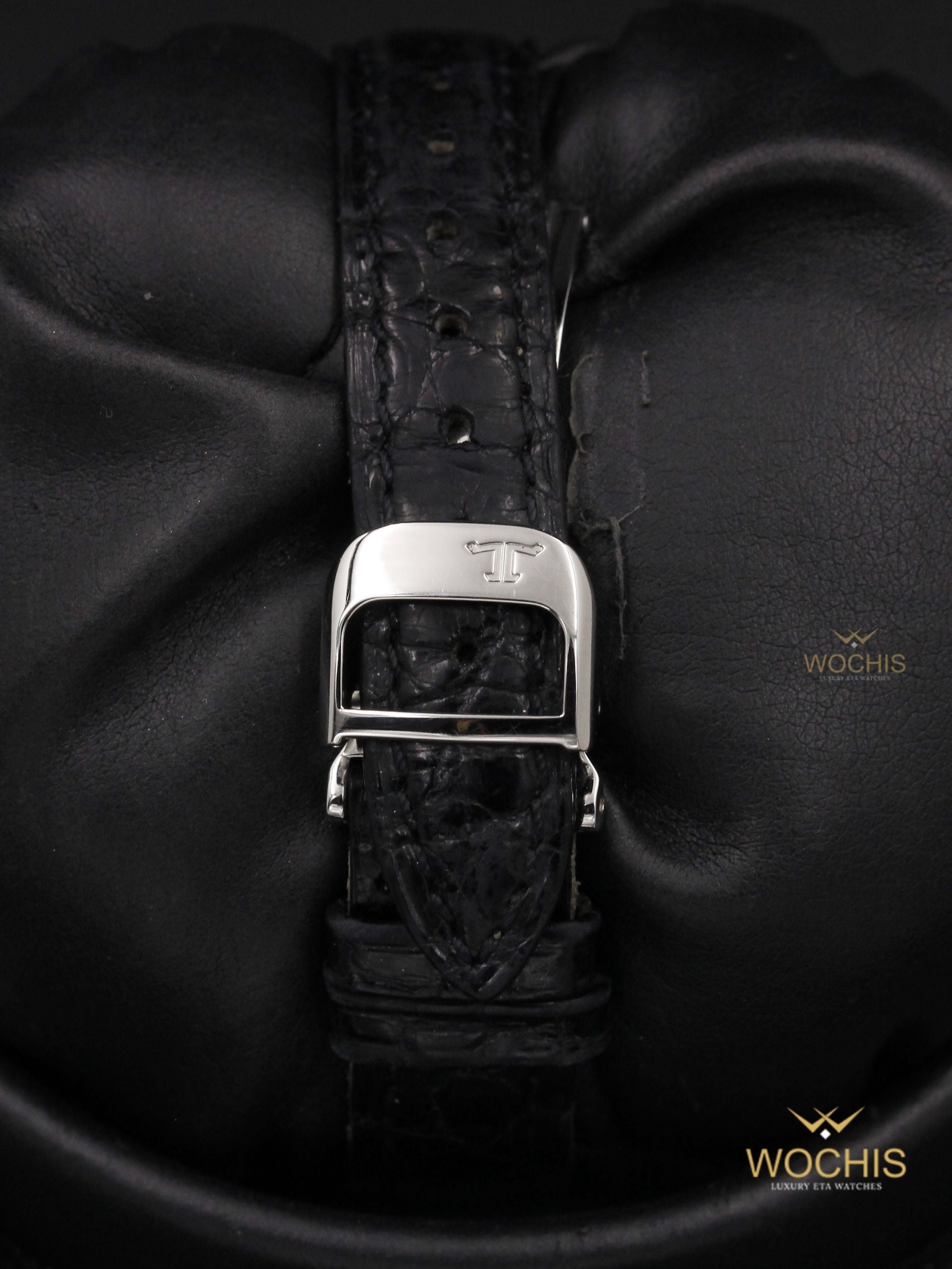 Jaeger Lecoultre Reverso Duetto 266.8.44-4753 (Stainless Steel W. Diamonds - 20 - White Mother of Pearl - Silver)