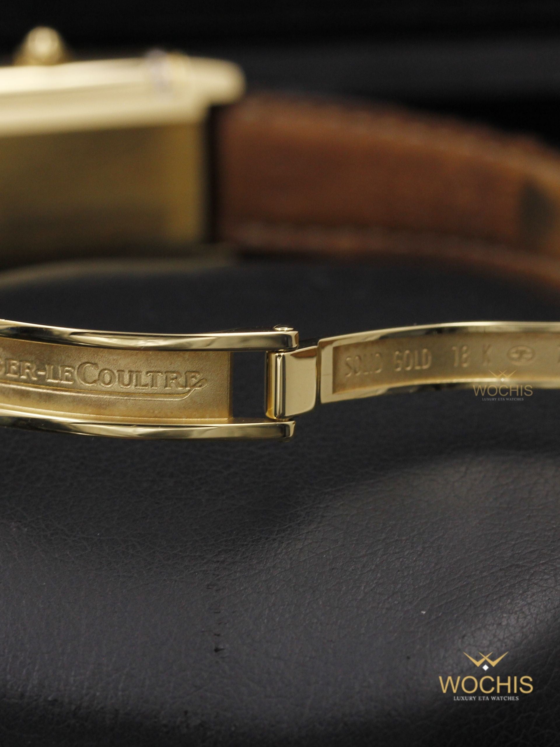 Jaeger Lecoultre Reverso Duetto Q2661410-2749 (Yellow Gold - 30 - White Mother of Pearl - Silver)