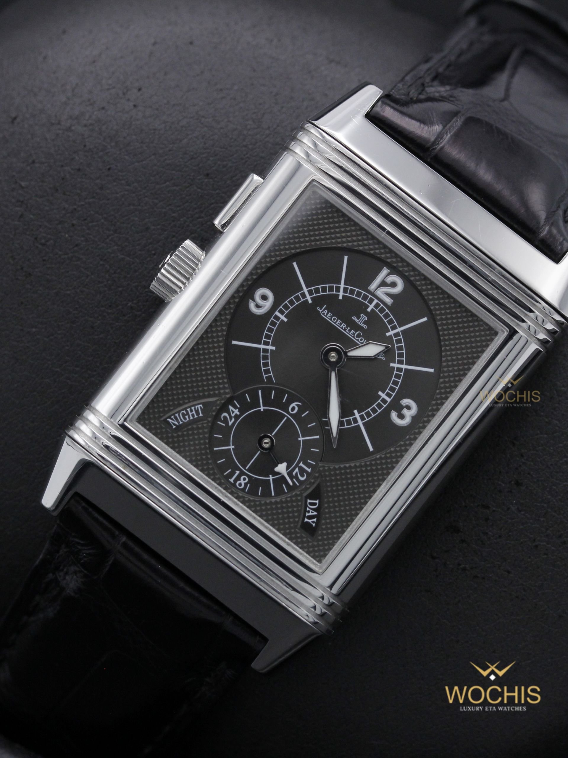 Jaeger LeCoultre Reverso Duo Day Night 272.8.51-7331 (Stainless Steel - 42 - Silver)