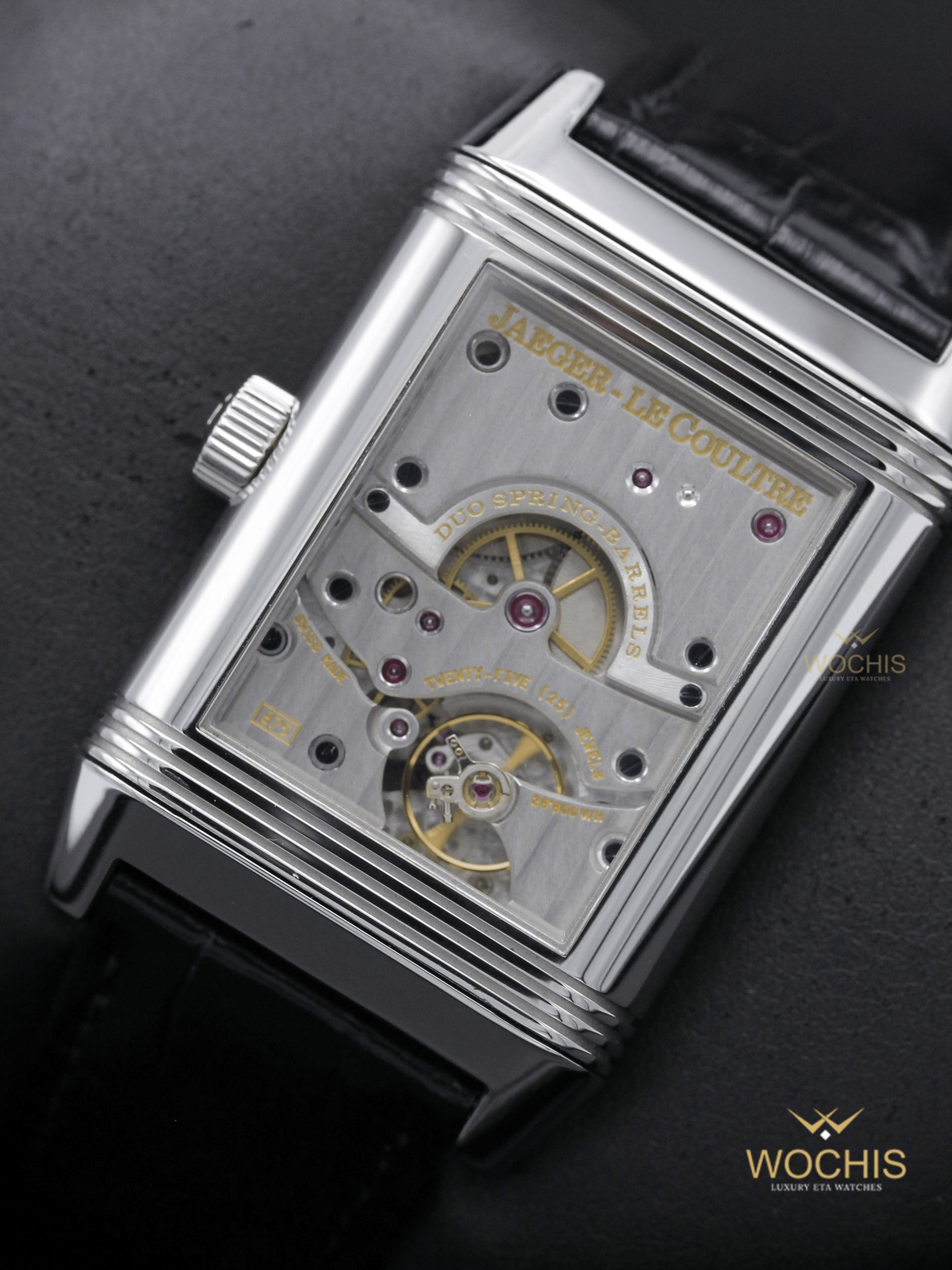 Jaeger LeCoultre Reverso Grand Date 240.8.15 or Q240815-7377 (Stainless Steel - 29 - Silver)