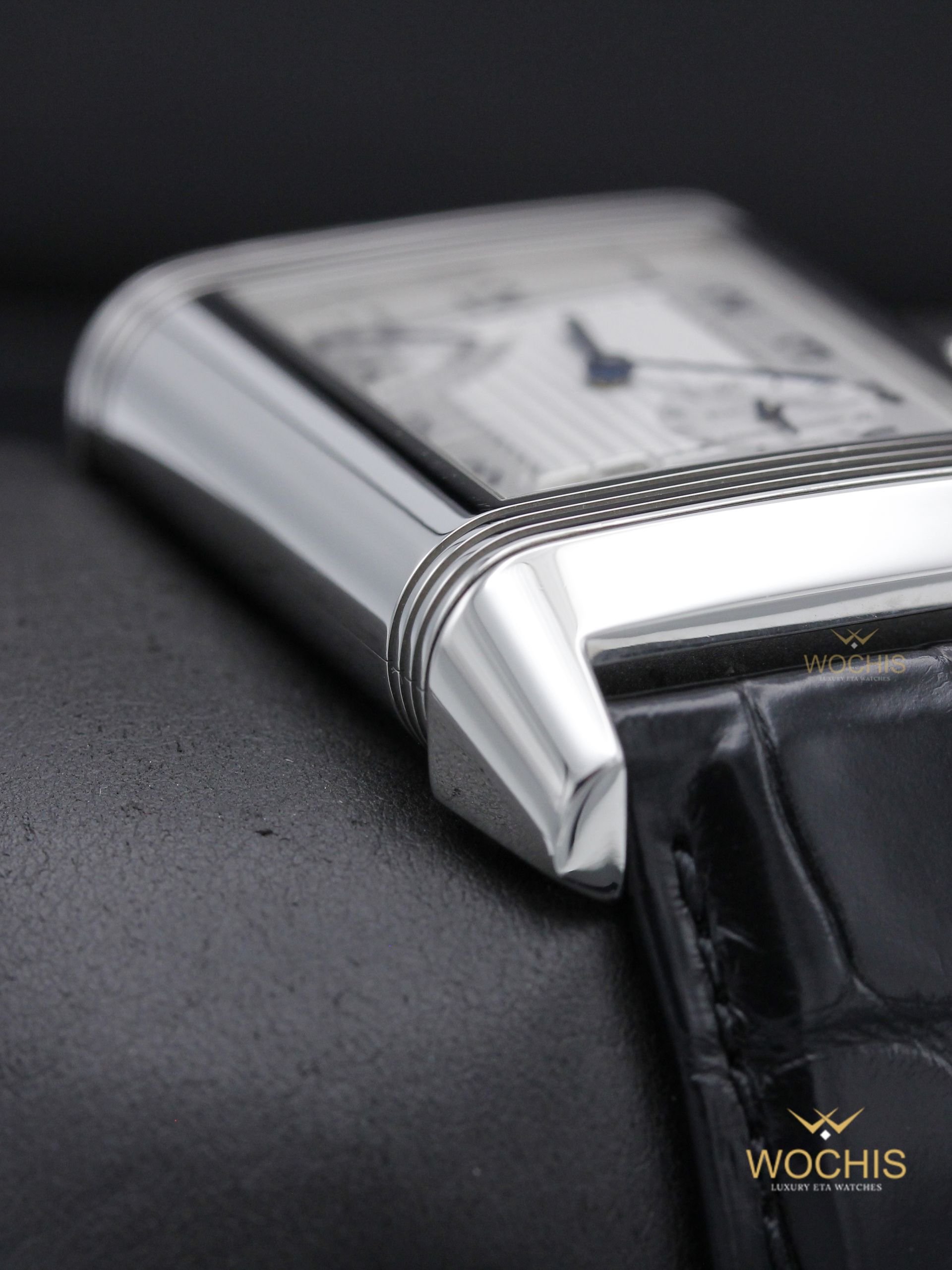 Jaeger LeCoultre Reverso Grand Date 240.8.15 or Q240815-7377 (Stainless Steel - 29 - Silver)