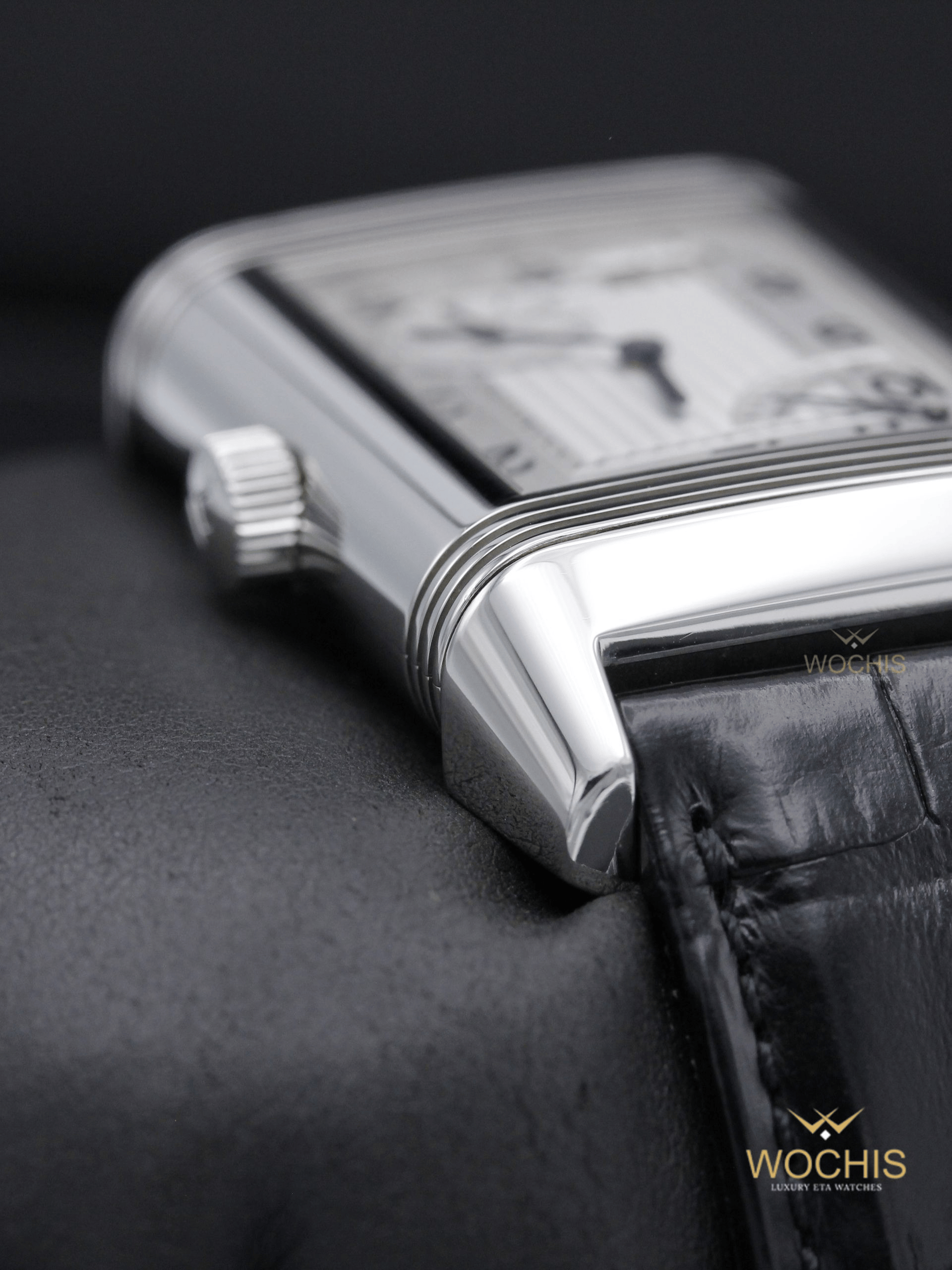 Jaeger LeCoultre Reverso Grand Date 240.8.15 or Q240815-7377 (Stainless Steel - 29 - Silver)