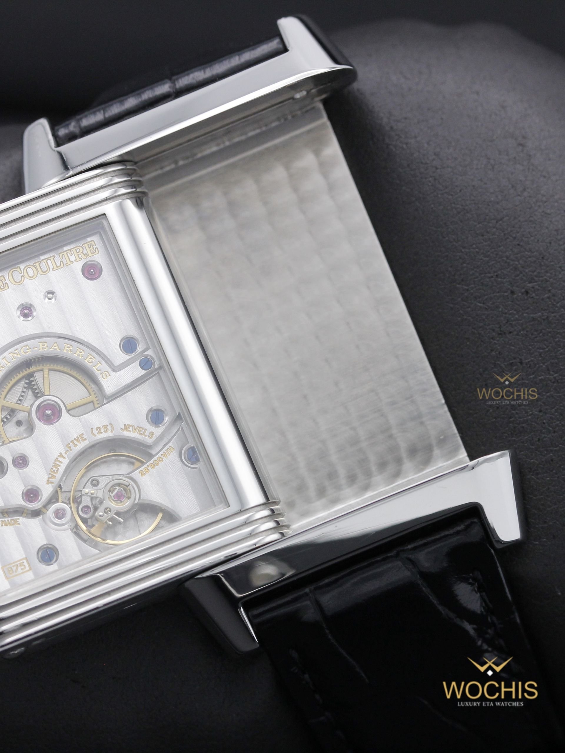 Jaeger LeCoultre Reverso Grand Date 240.8.15 or Q240815-7377 (Stainless Steel - 29 - Silver)