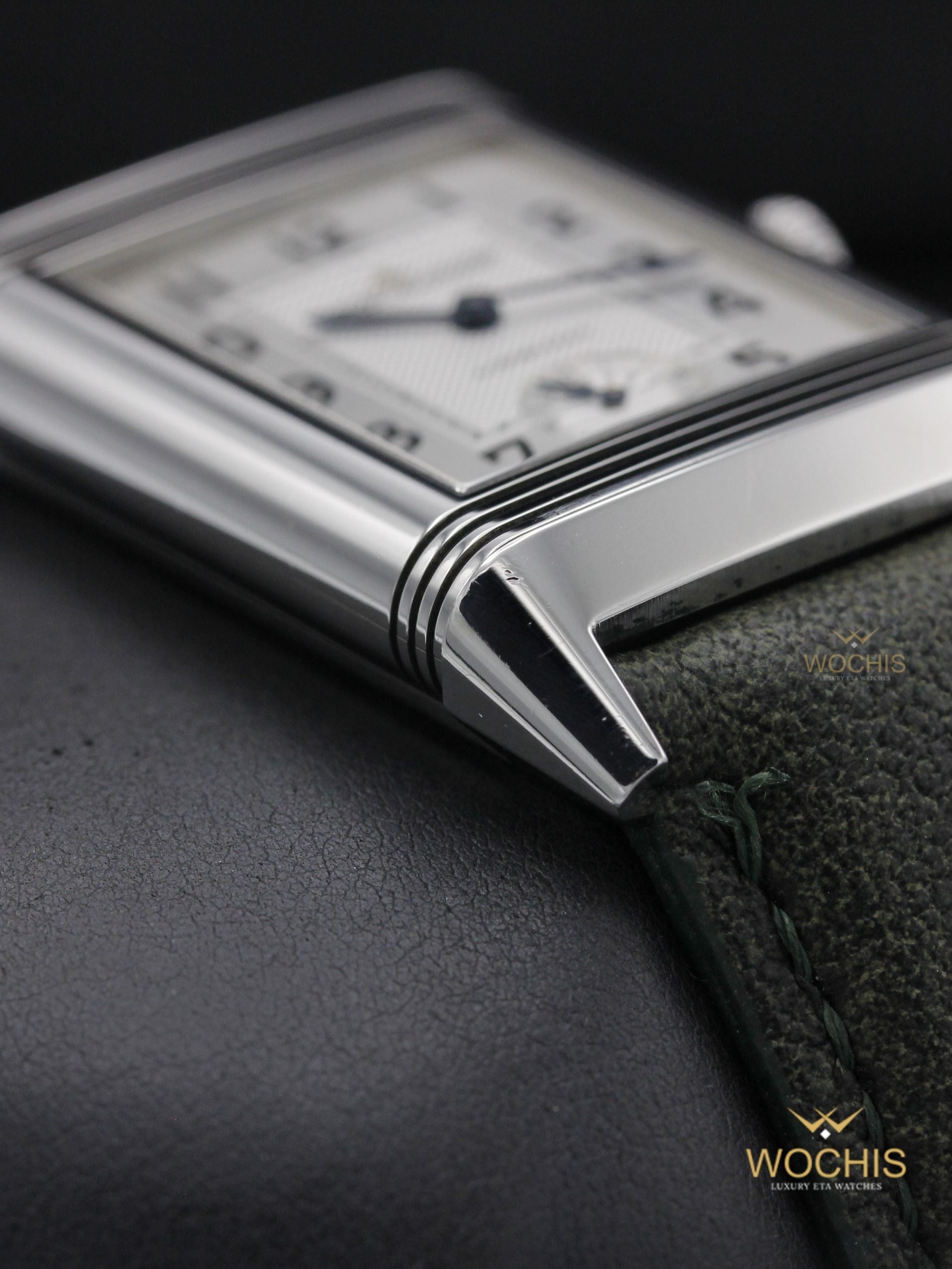 Jaeger Lecoultre Reverso Night & Day 278.8.56-6089 (Stainless Steel - 46 - Silver)